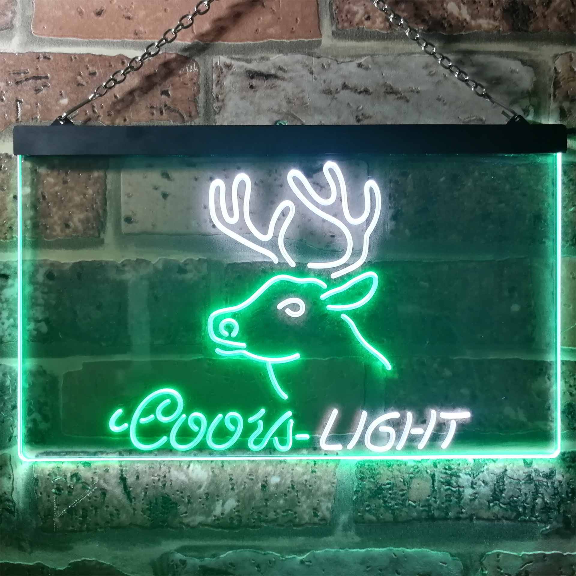 Coors Light Deer Den Man Cave Neon-Like LED Sign - Image 11