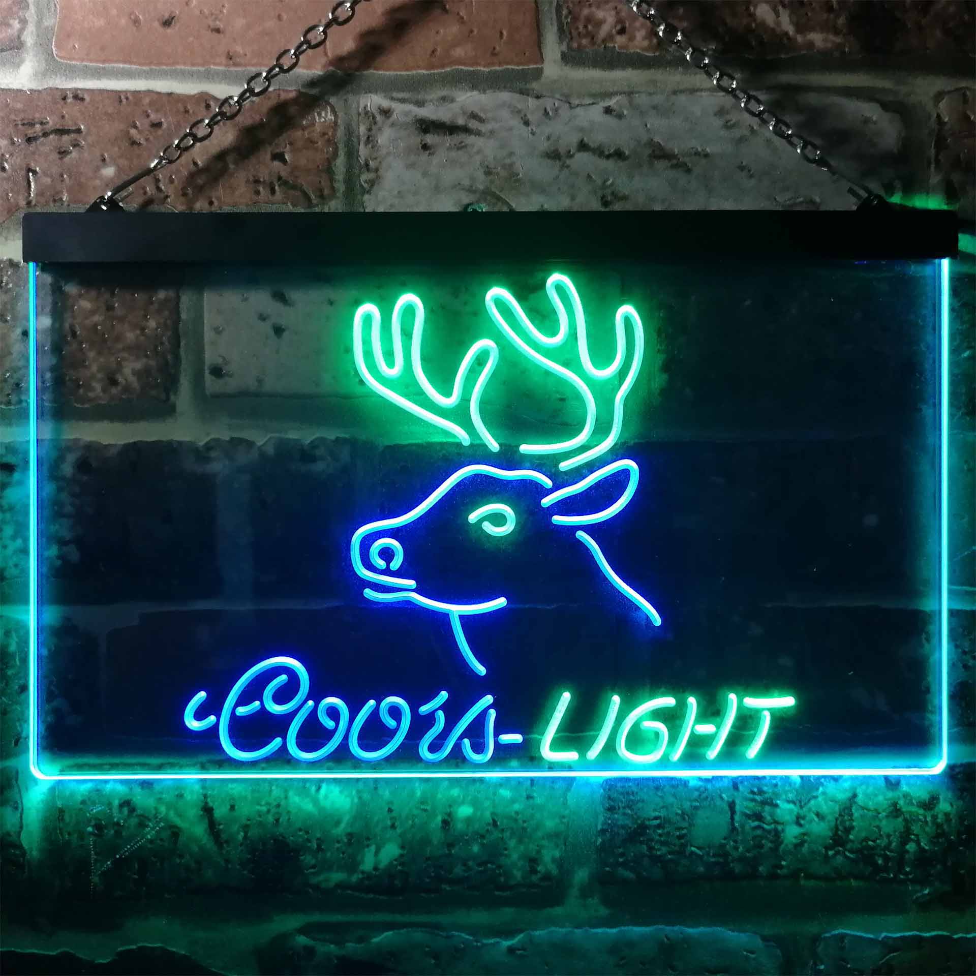 Coors Light Deer Den Man Cave Neon-Like LED Sign - Image 6