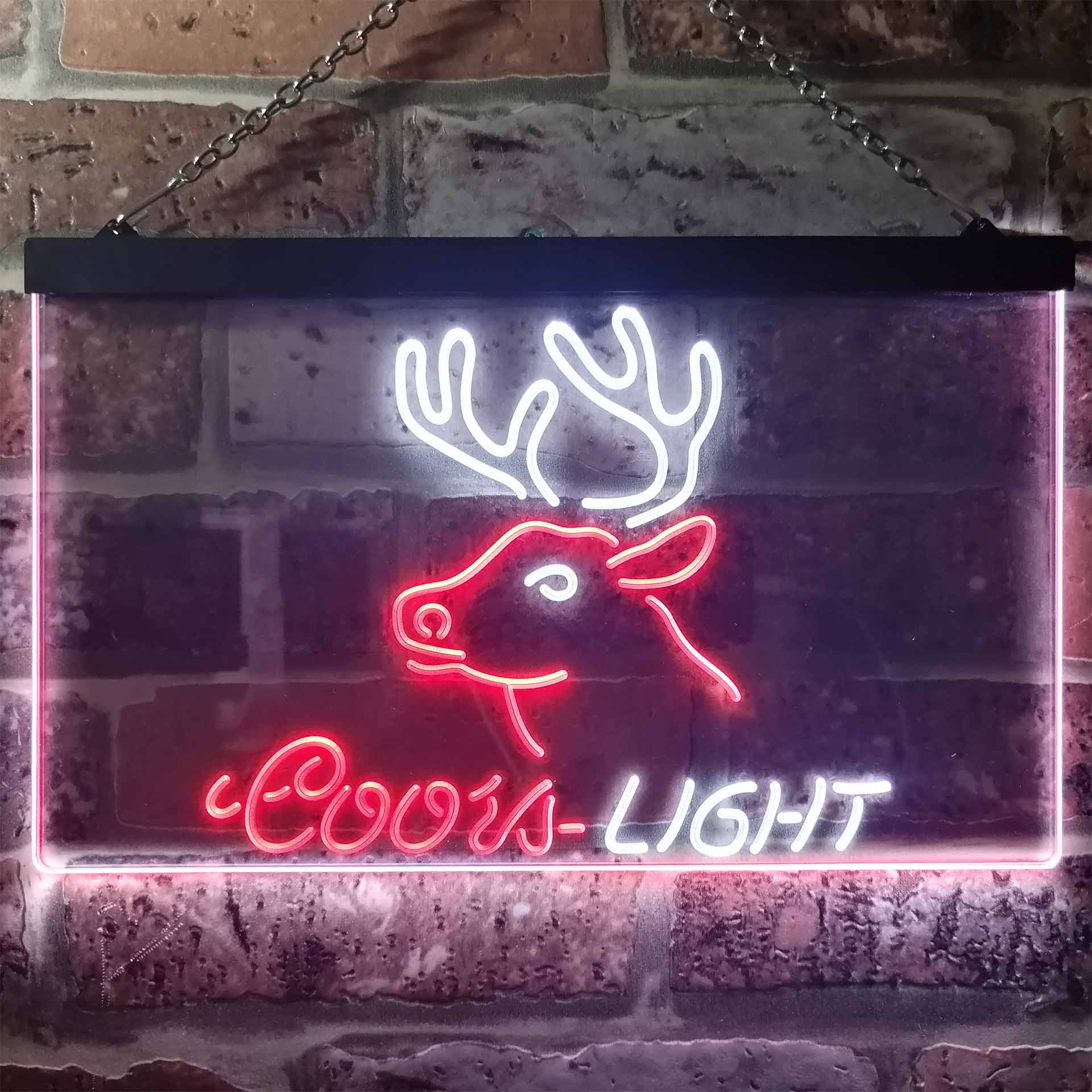 Coors Light Deer Den Man Cave Neon-Like LED Sign - Image 9