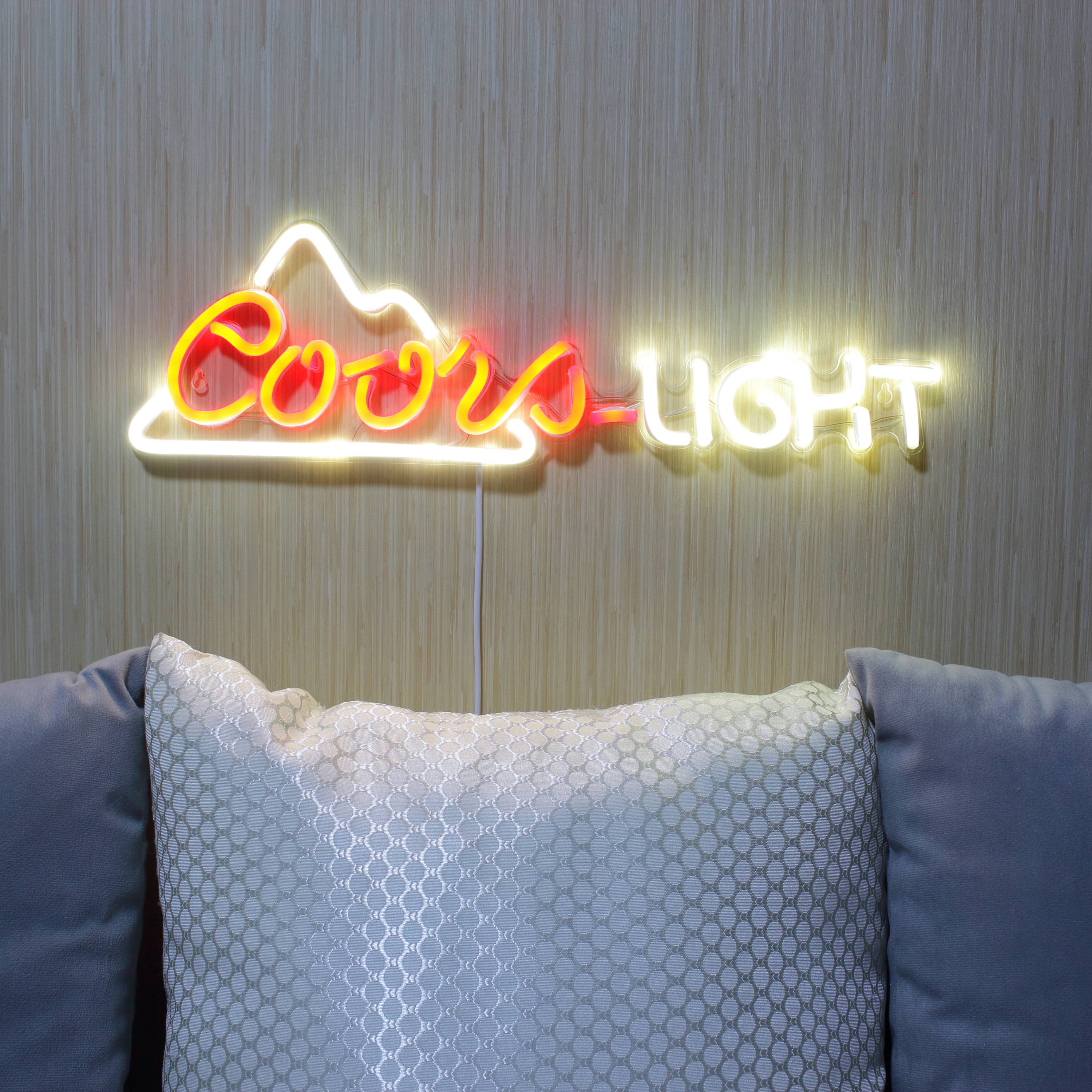 Coors Light Large Flex Neon LED Sign - Image 3