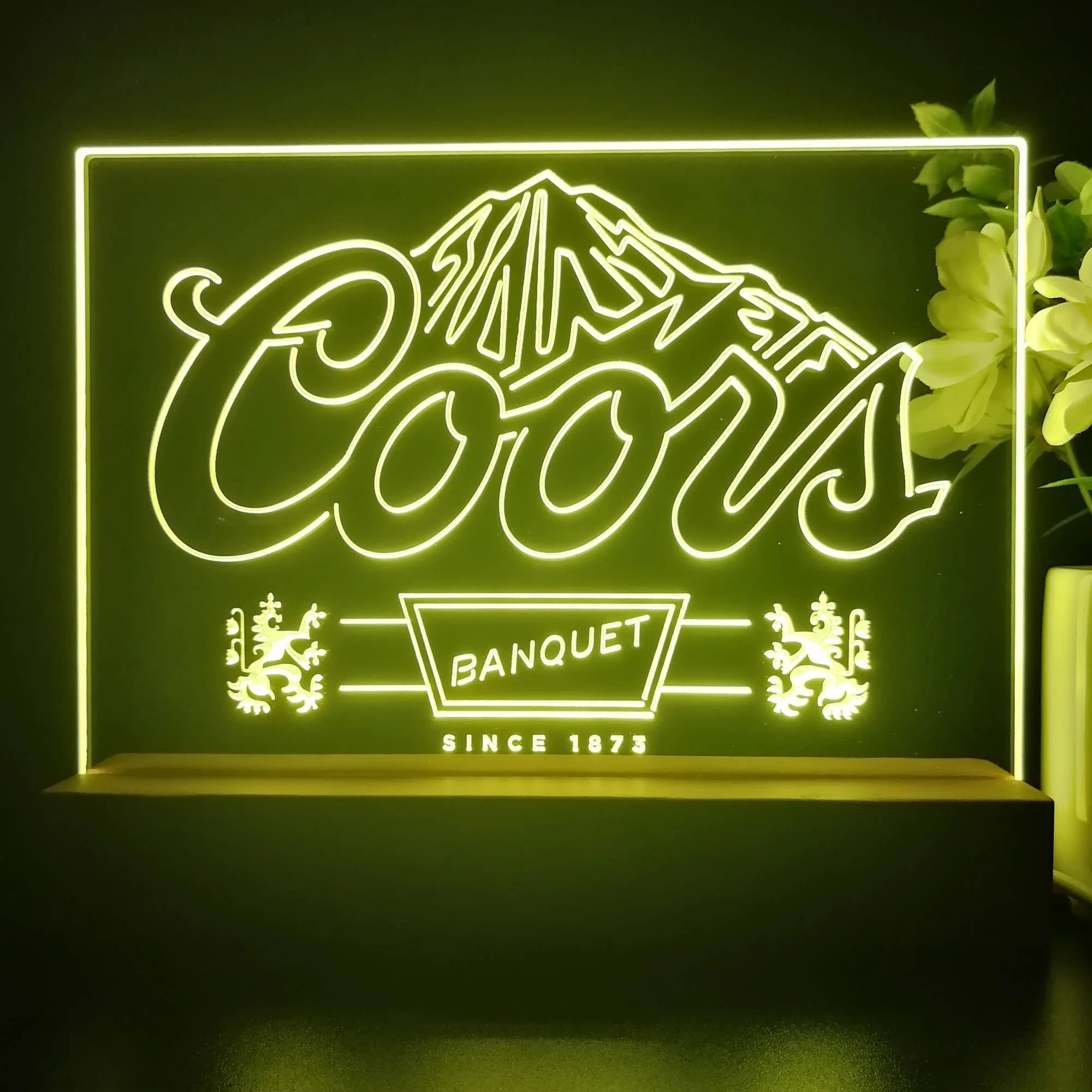 Coors Banquet Neon Sign Pub Bar Decor Lamp - Image 4