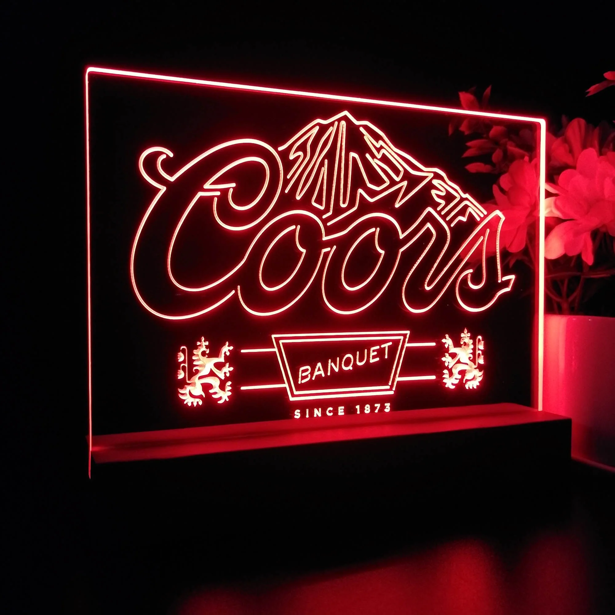 Coors Banquet Neon Sign Pub Bar Decor Lamp - Image 5
