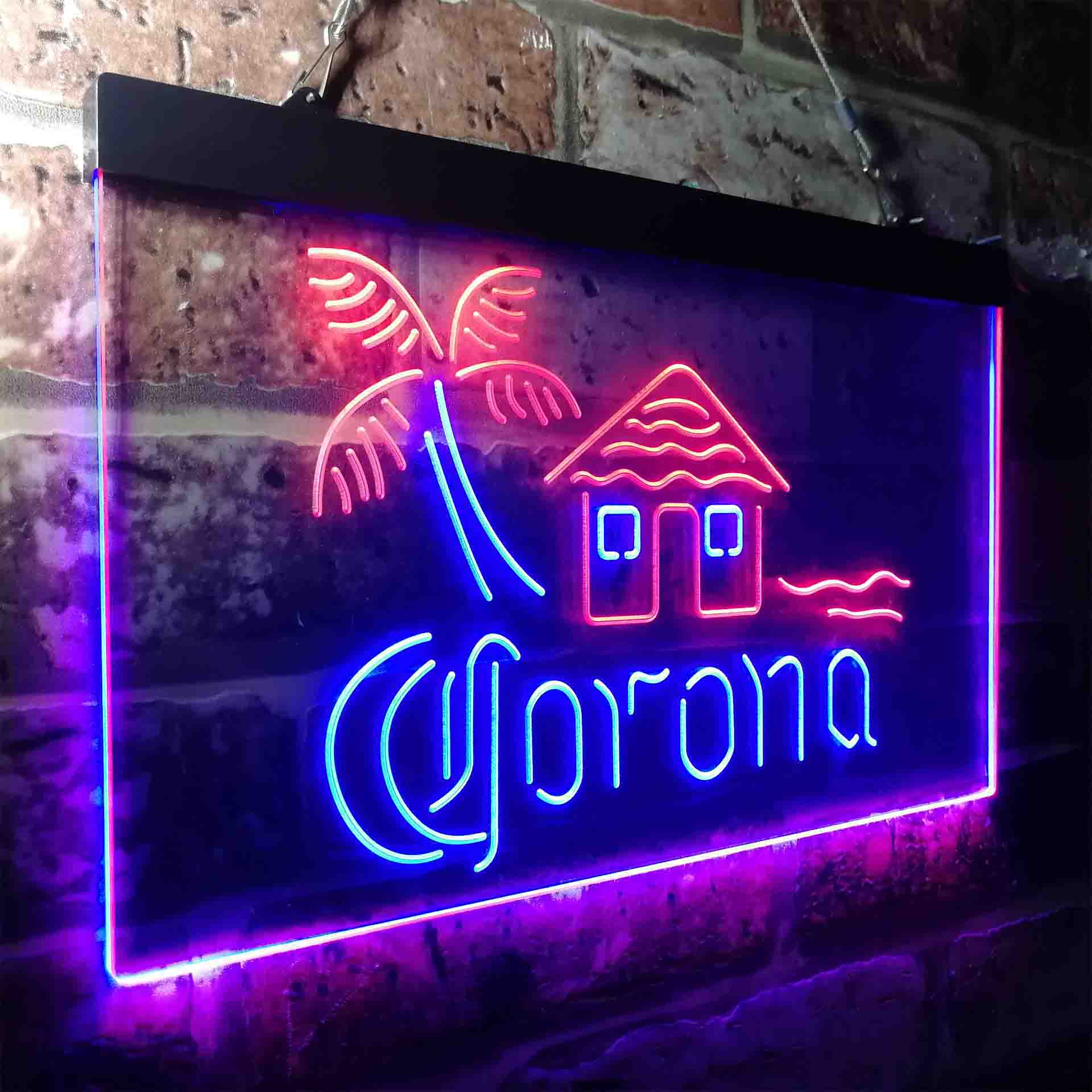 Corona Cabin Island Palm Tree Neon-Like LED Sign - Image 16