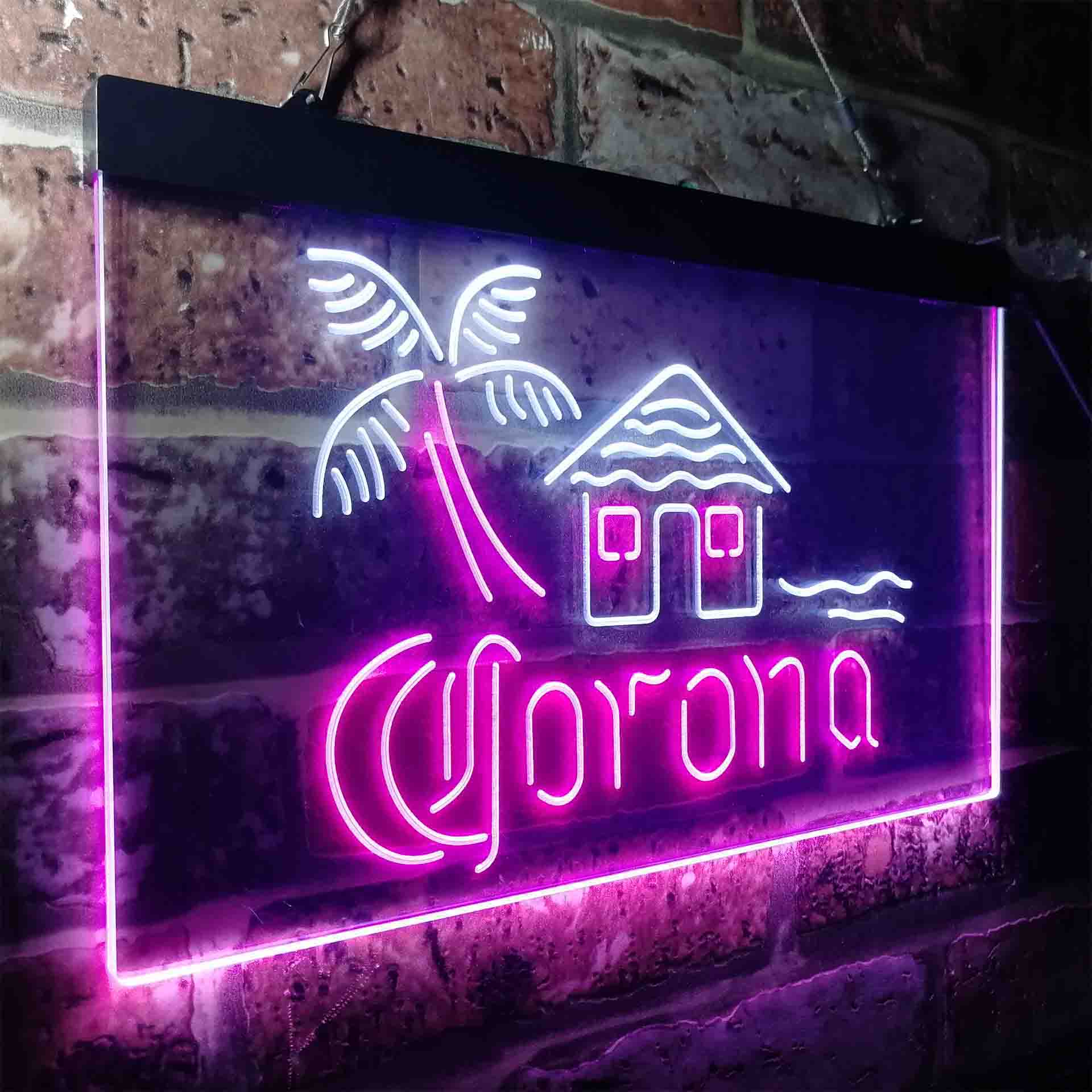 Corona Cabin Island Palm Tree Neon-Like LED Sign - Image 18