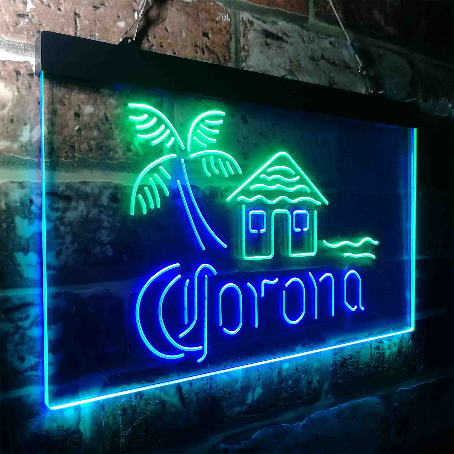 Corona Cabin Island Palm Tree Neon-Like LED Sign - Image 26