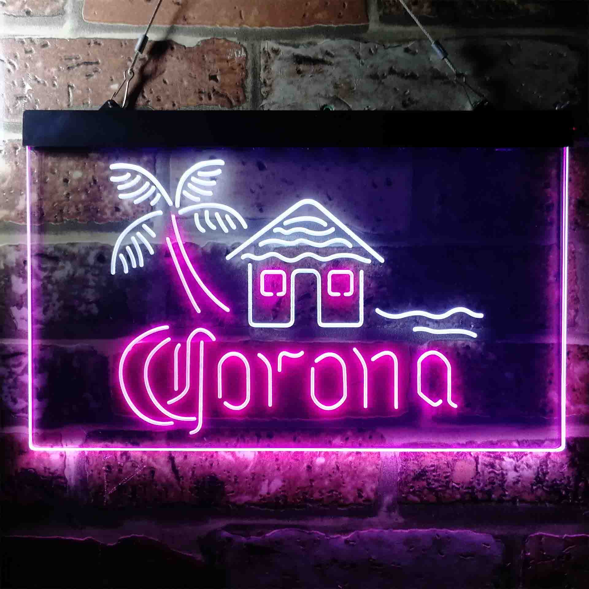 Corona Cabin Island Palm Tree Neon-Like LED Sign - Image 5