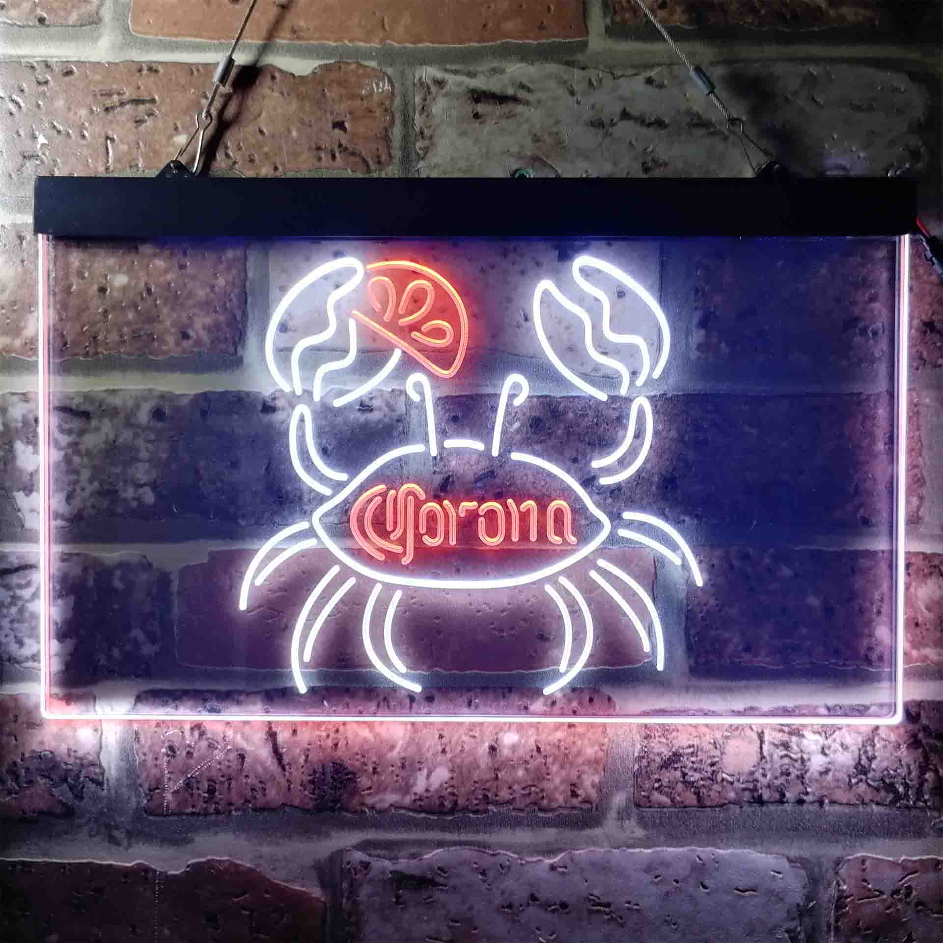 Corona Crab Lime Lemon Beer Neon-Like LED Sign - Image 5