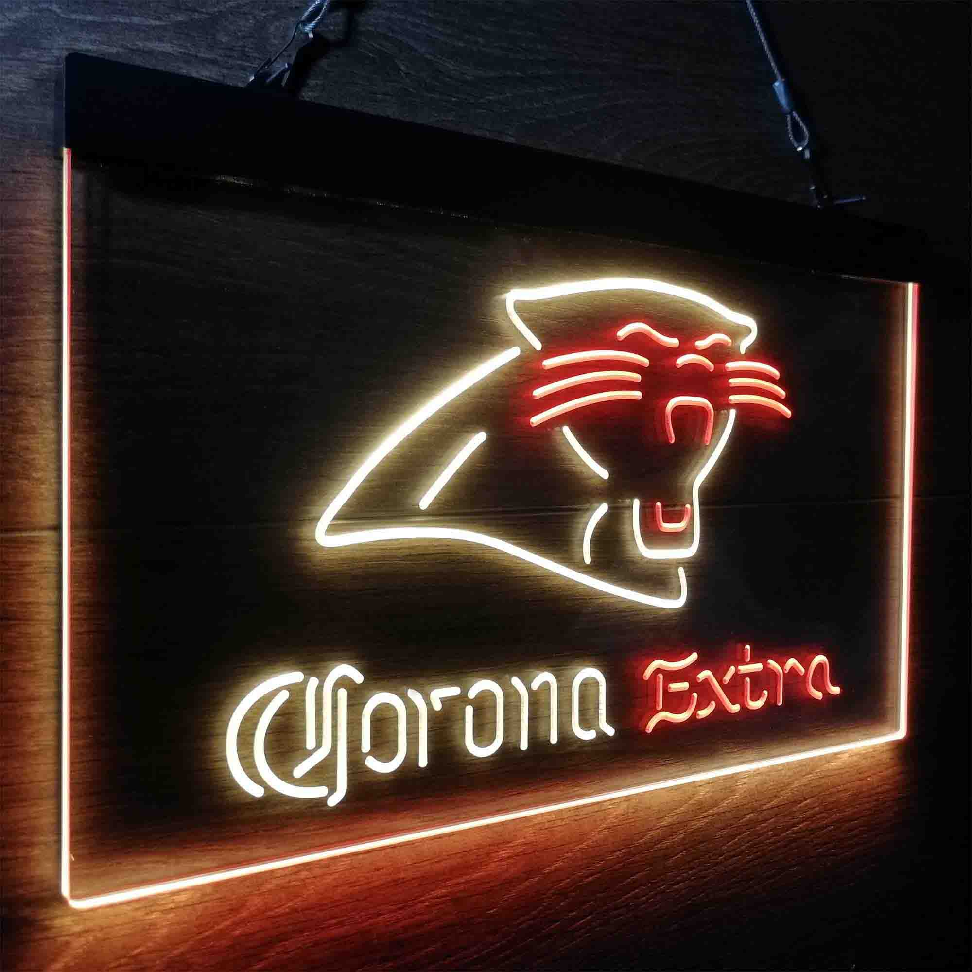 Carolina Panthers Corona Extra Neon-Like LED Sign - Image 16