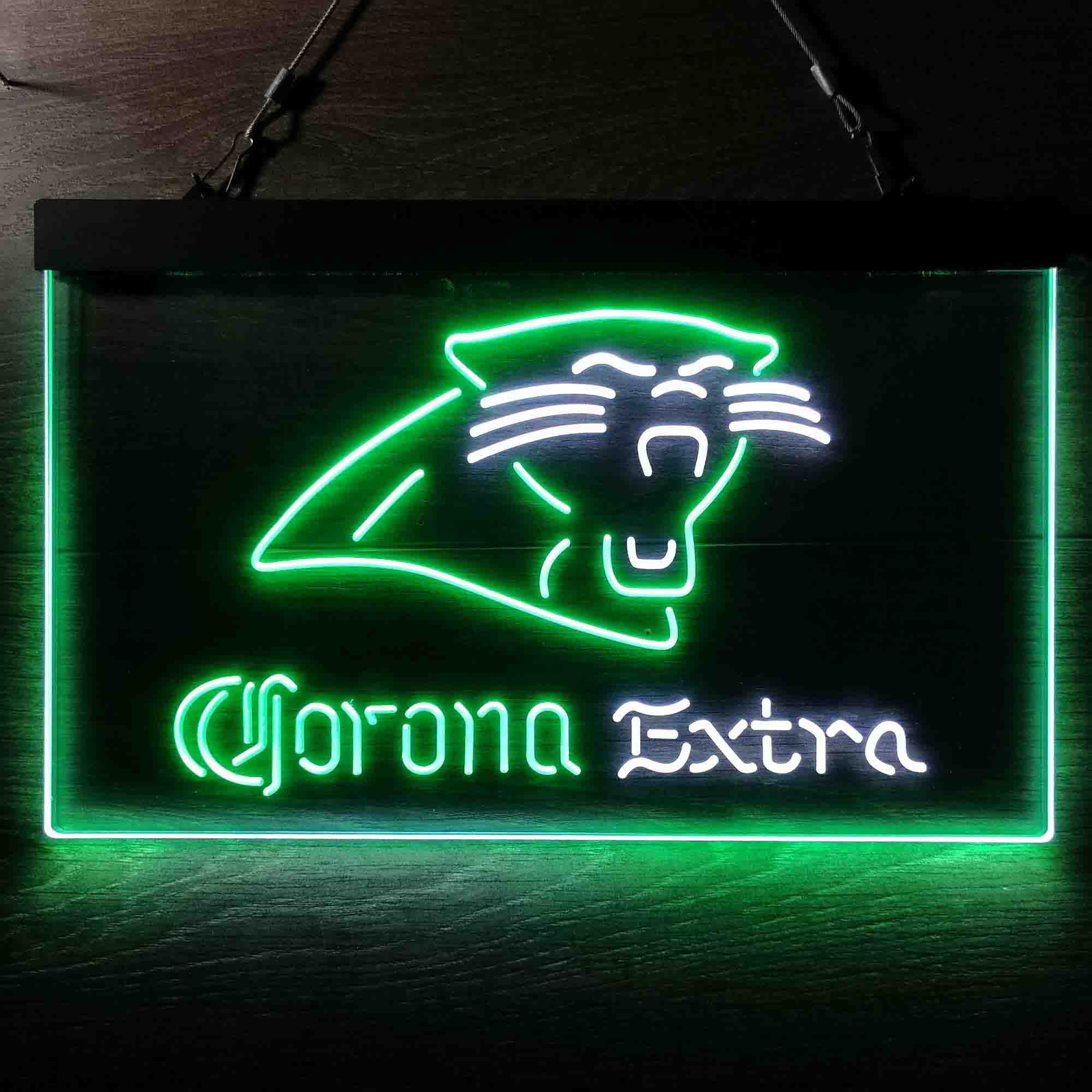 Carolina Panthers Corona Extra Neon-Like LED Sign - Image 2