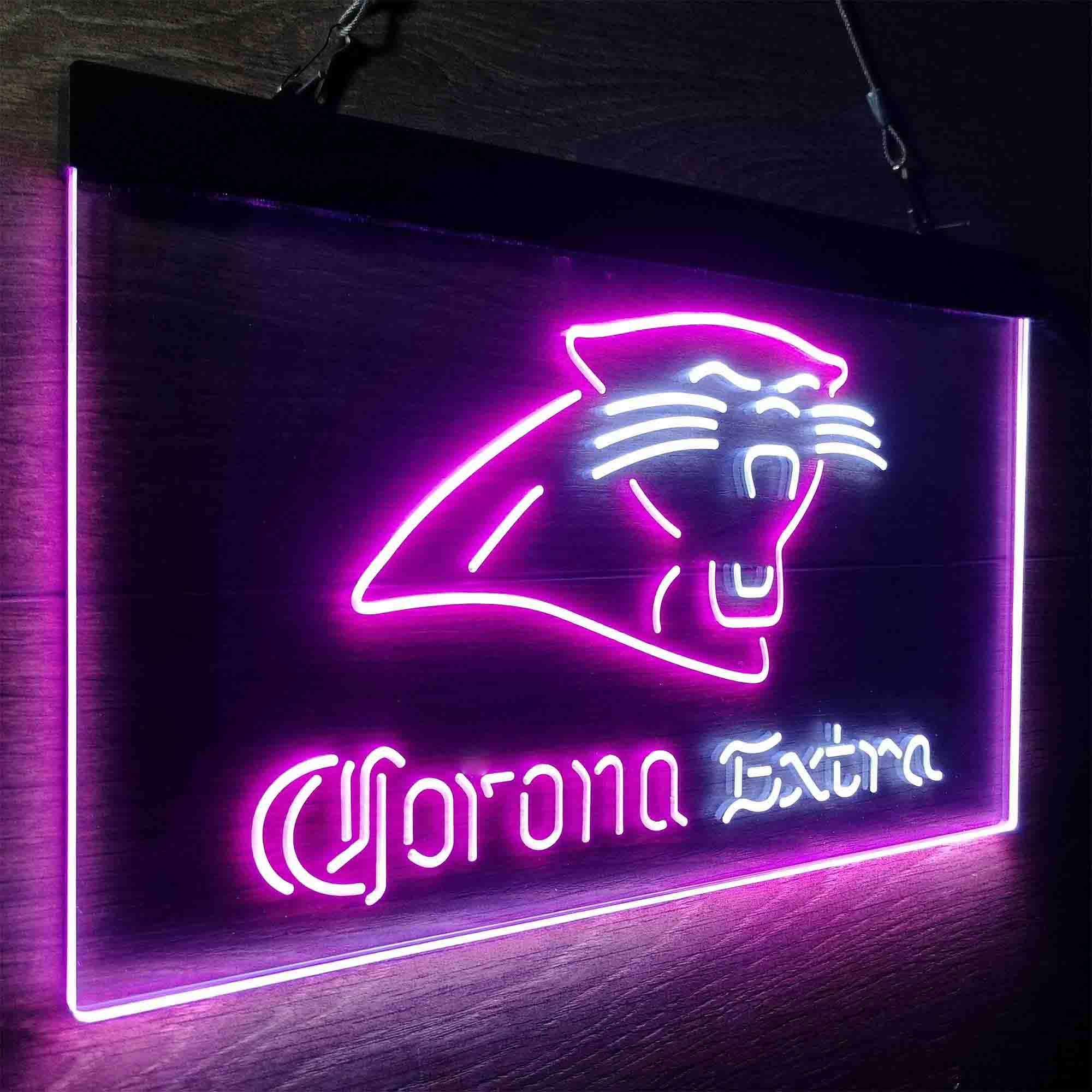 Carolina Panthers Corona Extra Neon-Like LED Sign - Image 24