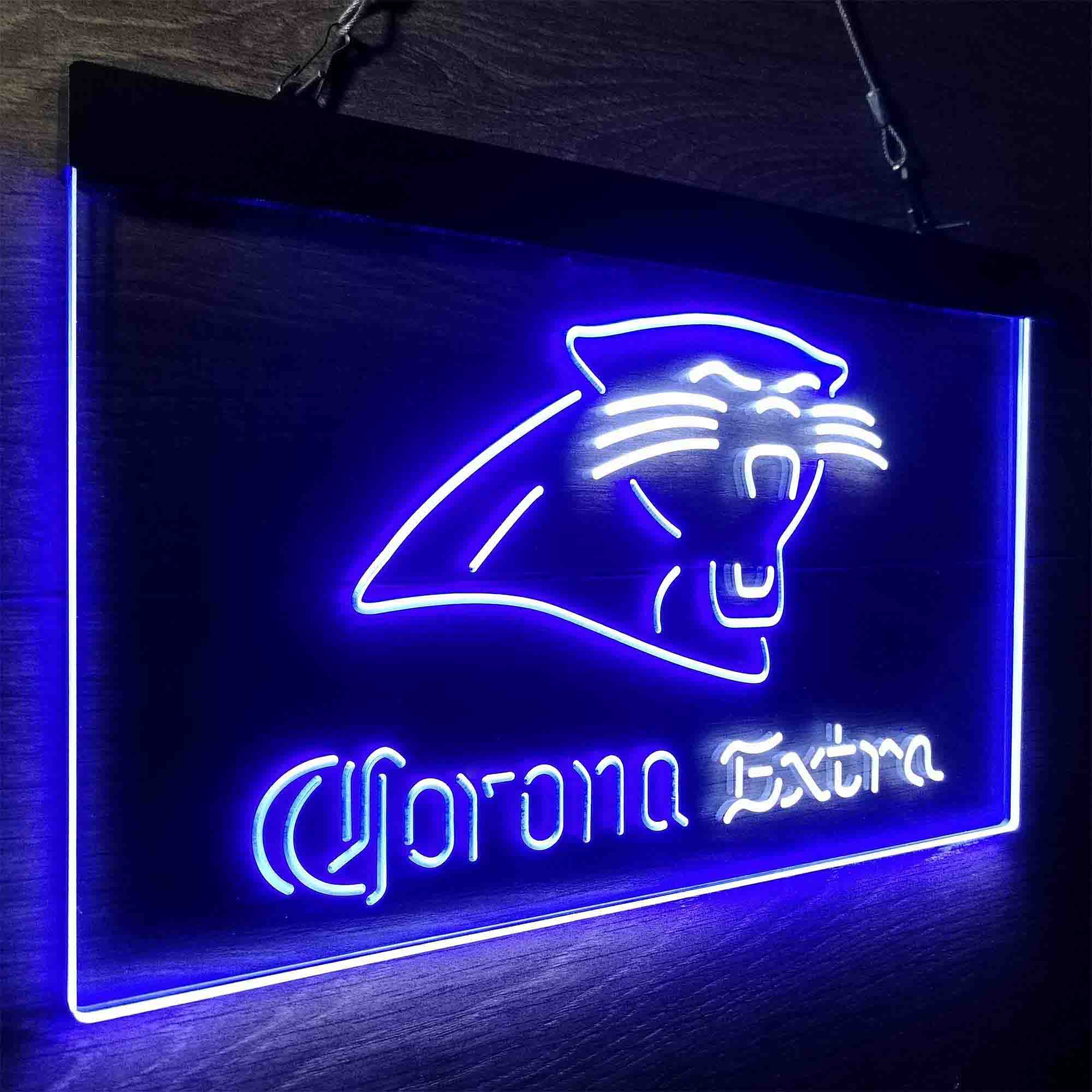 Carolina Panthers Corona Extra Neon-Like LED Sign - Image 26