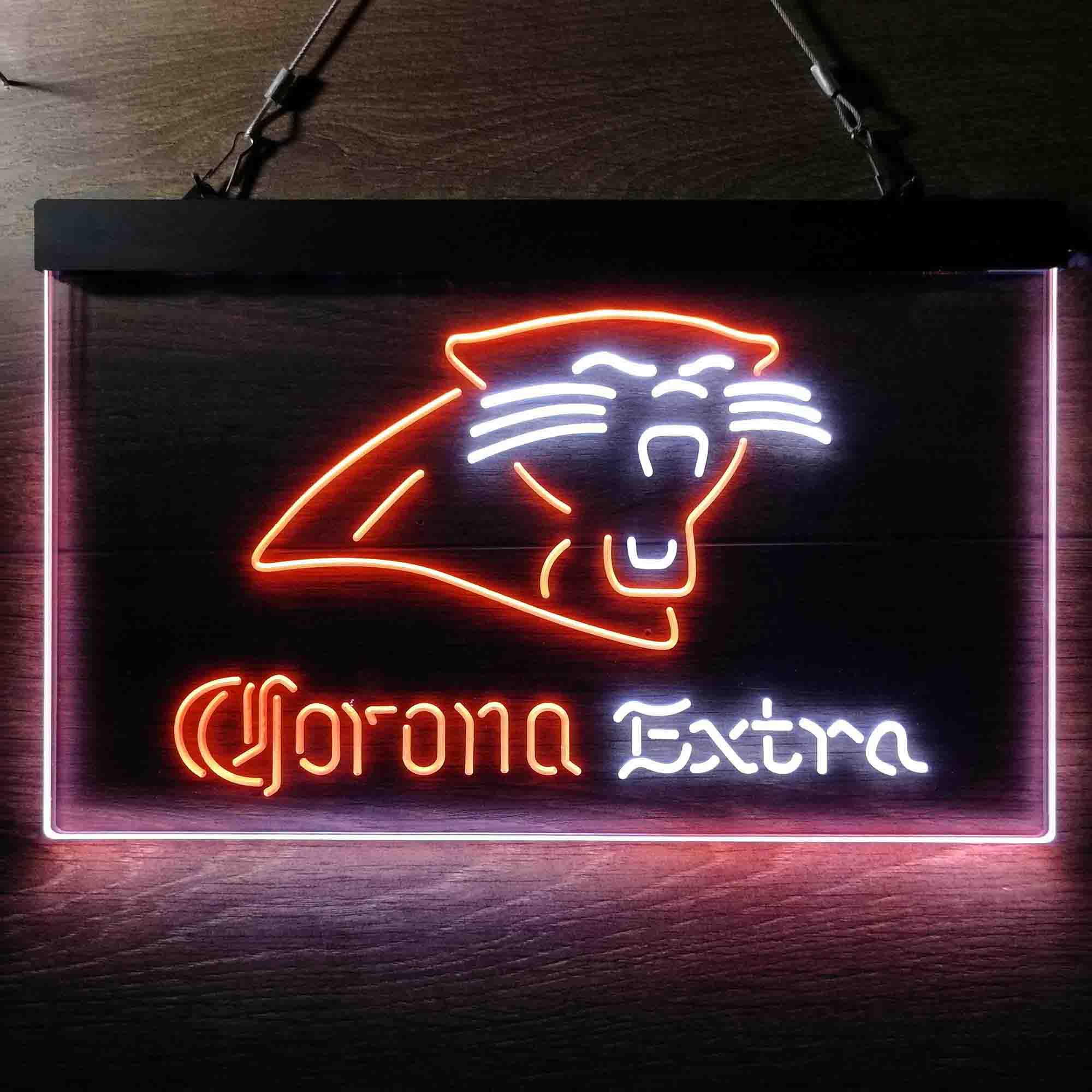 Carolina Panthers Corona Extra Neon-Like LED Sign - Image 6