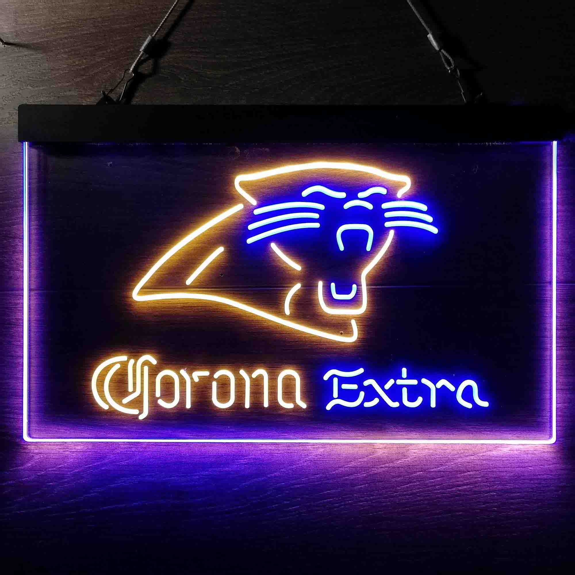 Carolina Panthers Corona Extra Neon-Like LED Sign - Image 8