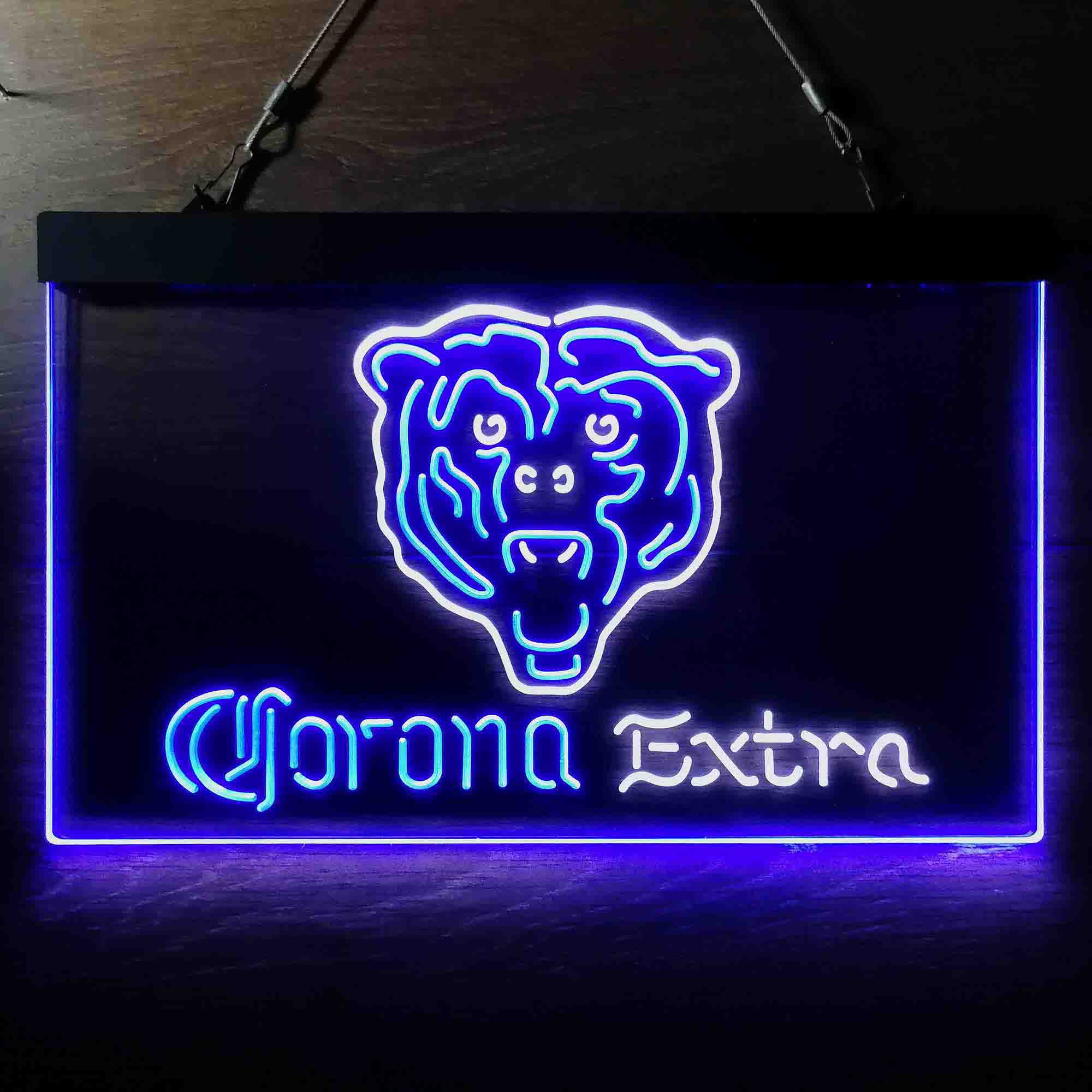 Chicago Bears Corona Extra Neon-Like LED Sign - Image 12