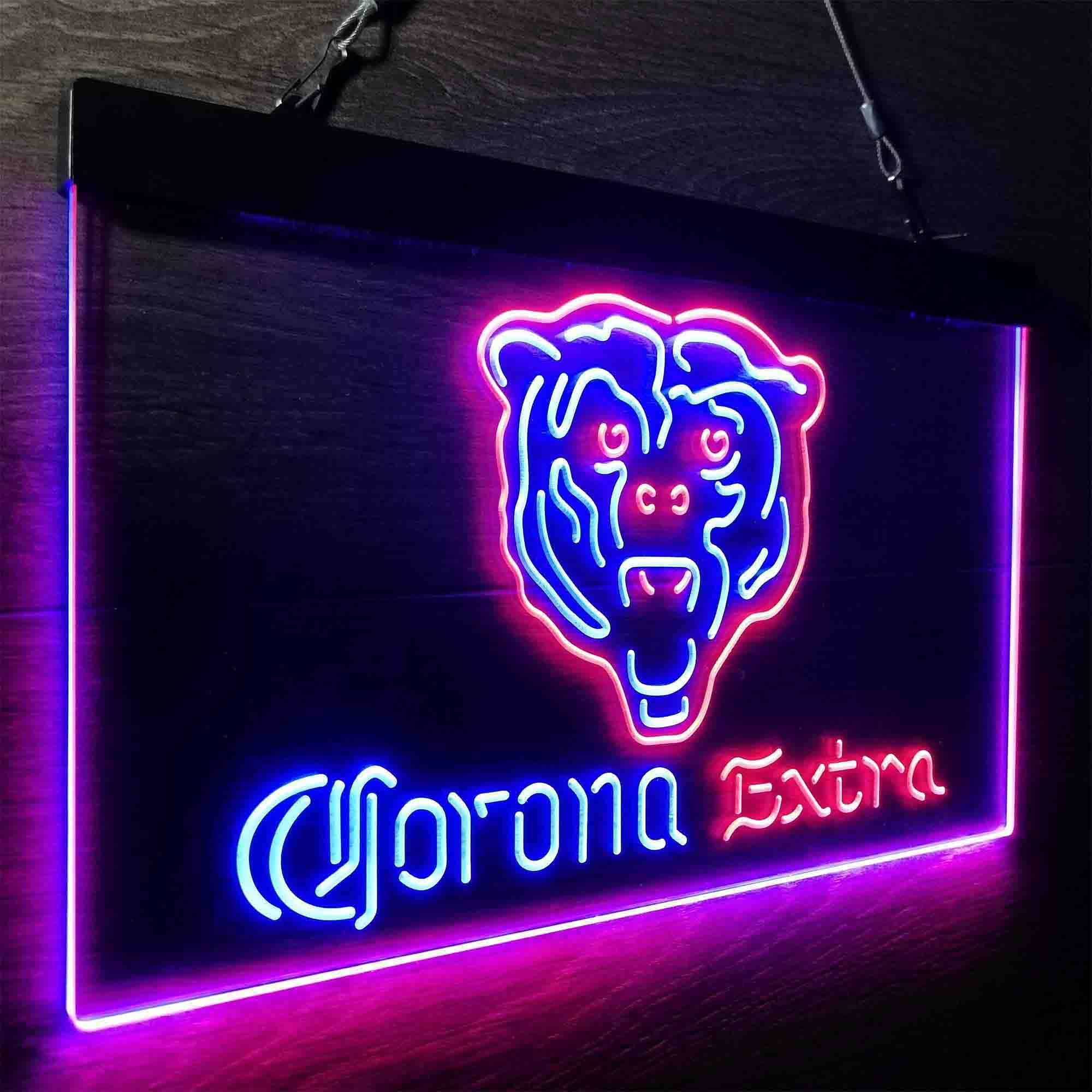 Chicago Bears Corona Extra Neon-Like LED Sign - Image 18