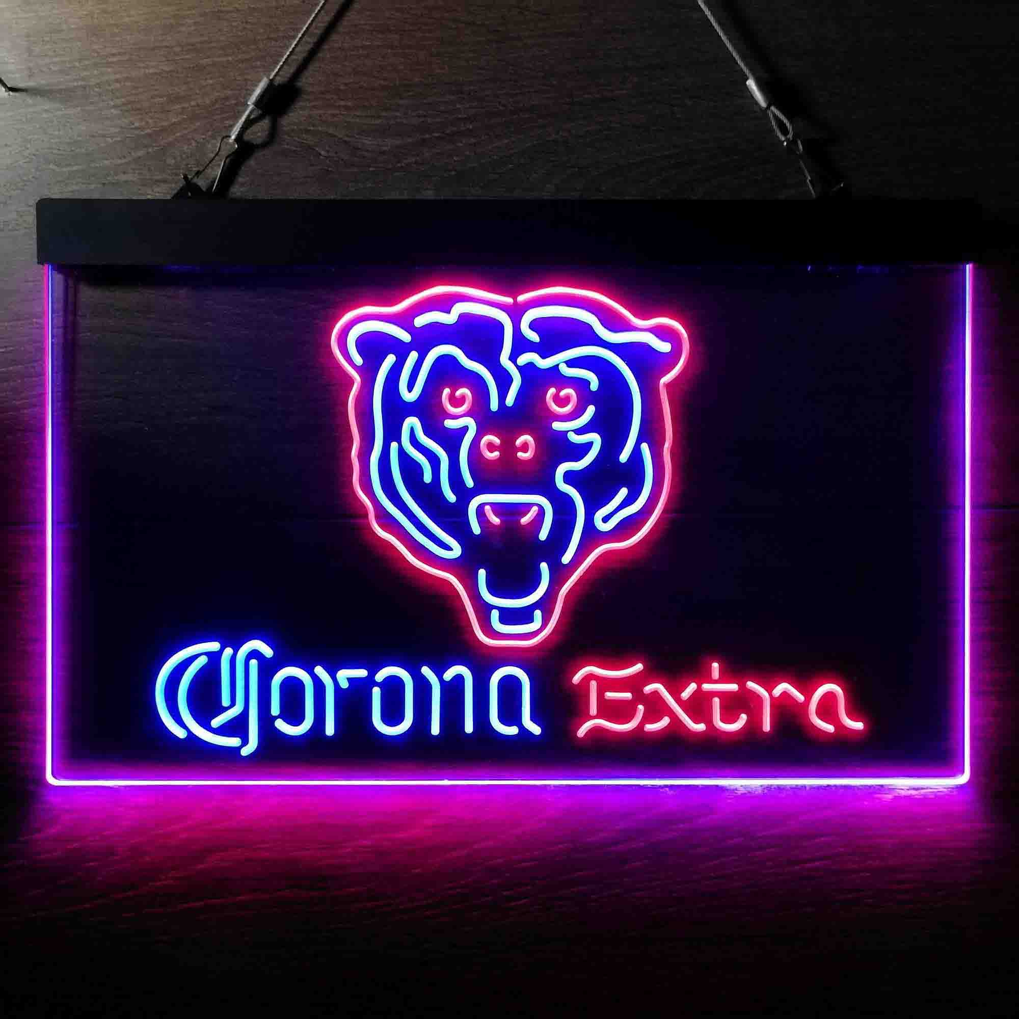 Chicago Bears Corona Extra Neon-Like LED Sign - Image 5