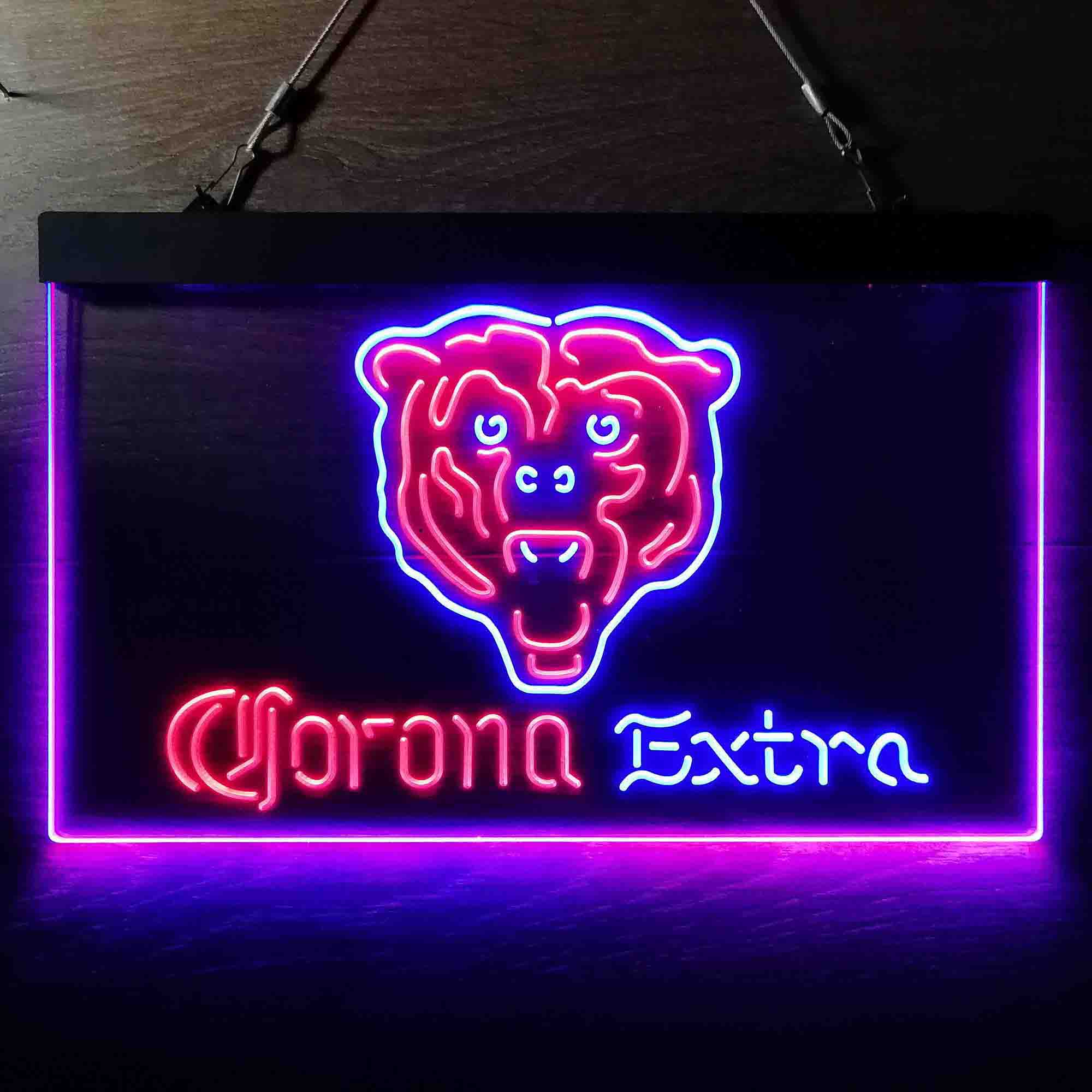 Chicago Bears Corona Extra Neon-Like LED Sign - Image 6