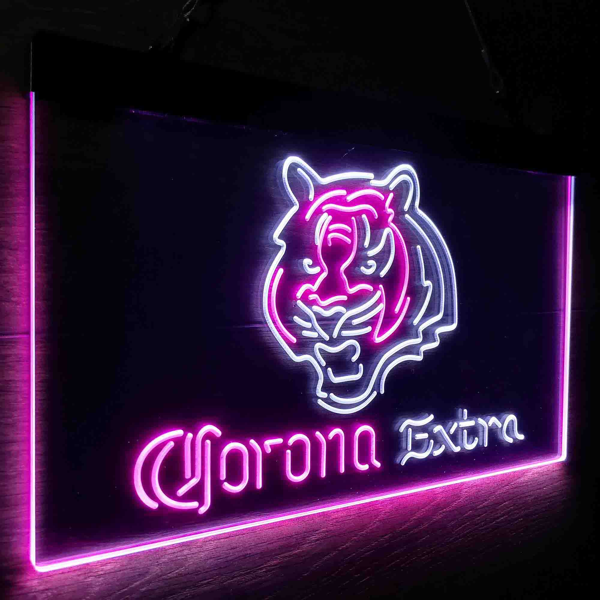 Cincinnati Bengals Corona Extra Neon-Like LED Sign - Image 15