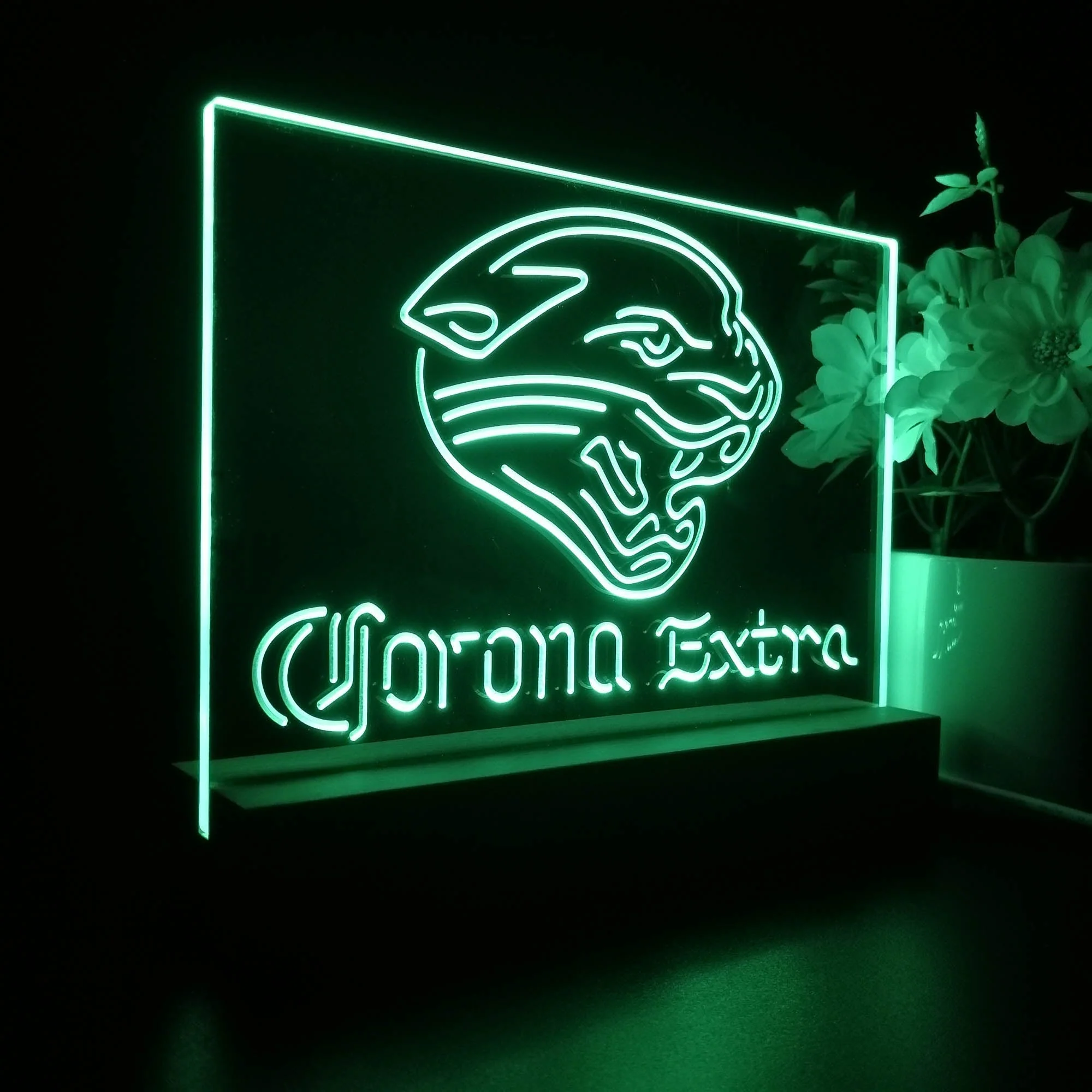Corona Extra Bar Jacksonville Jaguars Est. 1995 Night Light Pub Bar Lamp - Image 6