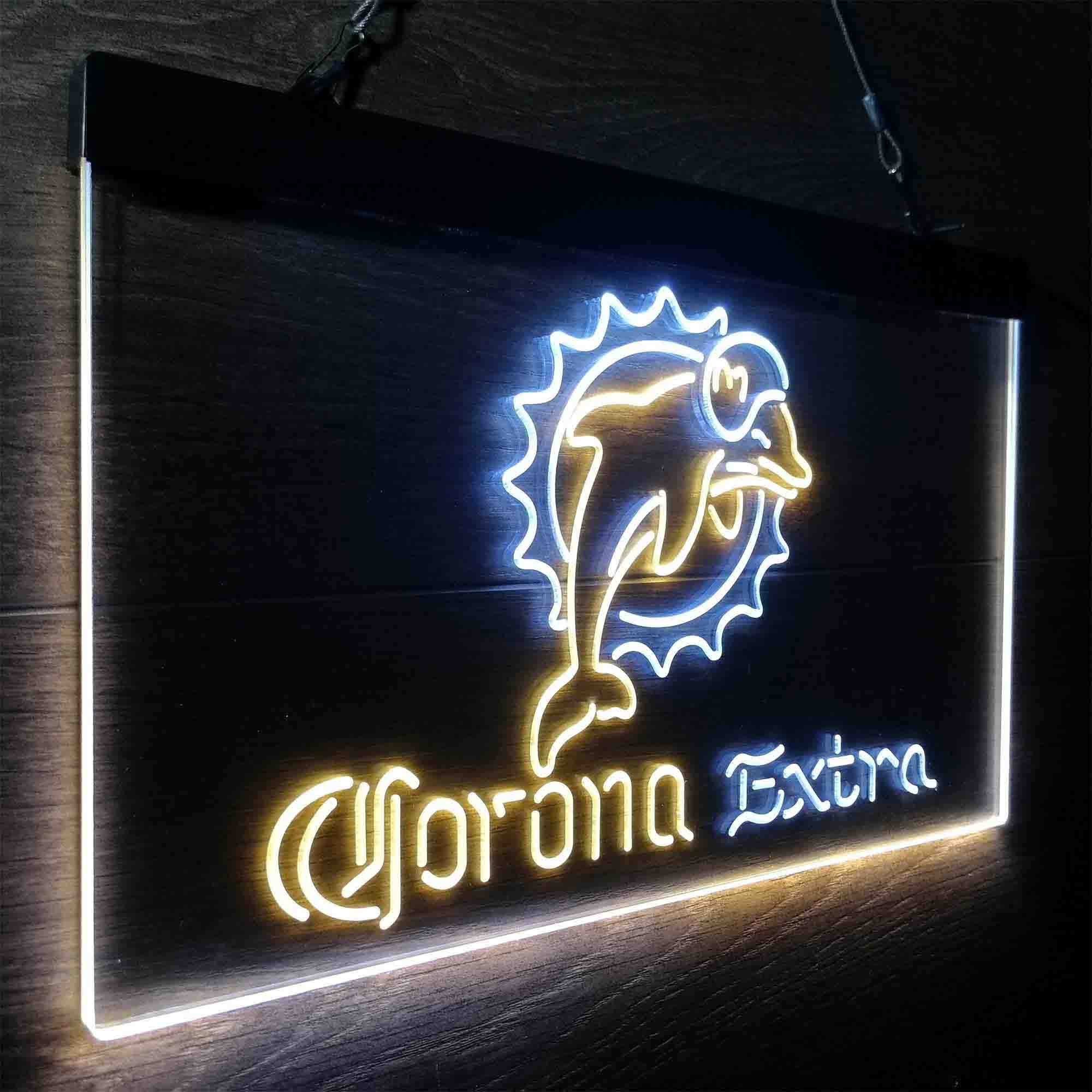 Miami Dolphins Corona Extra Bar Neon-Like LED Sign - Image 22