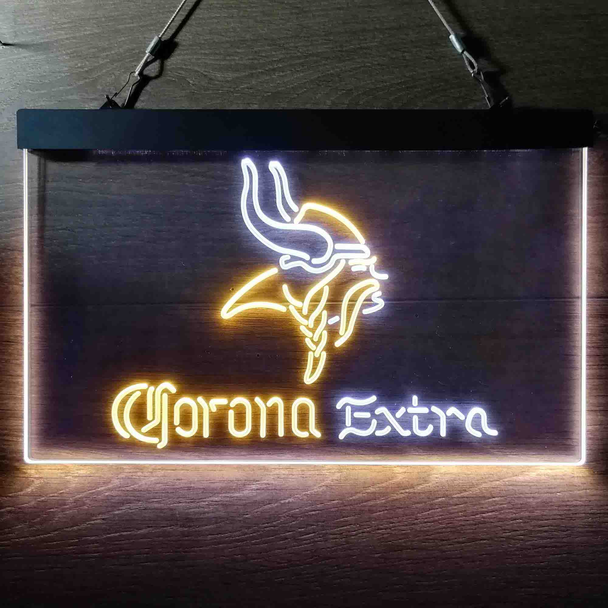 Minnesota Vikings Corona Extra Neon-Like LED Sign - Image 10