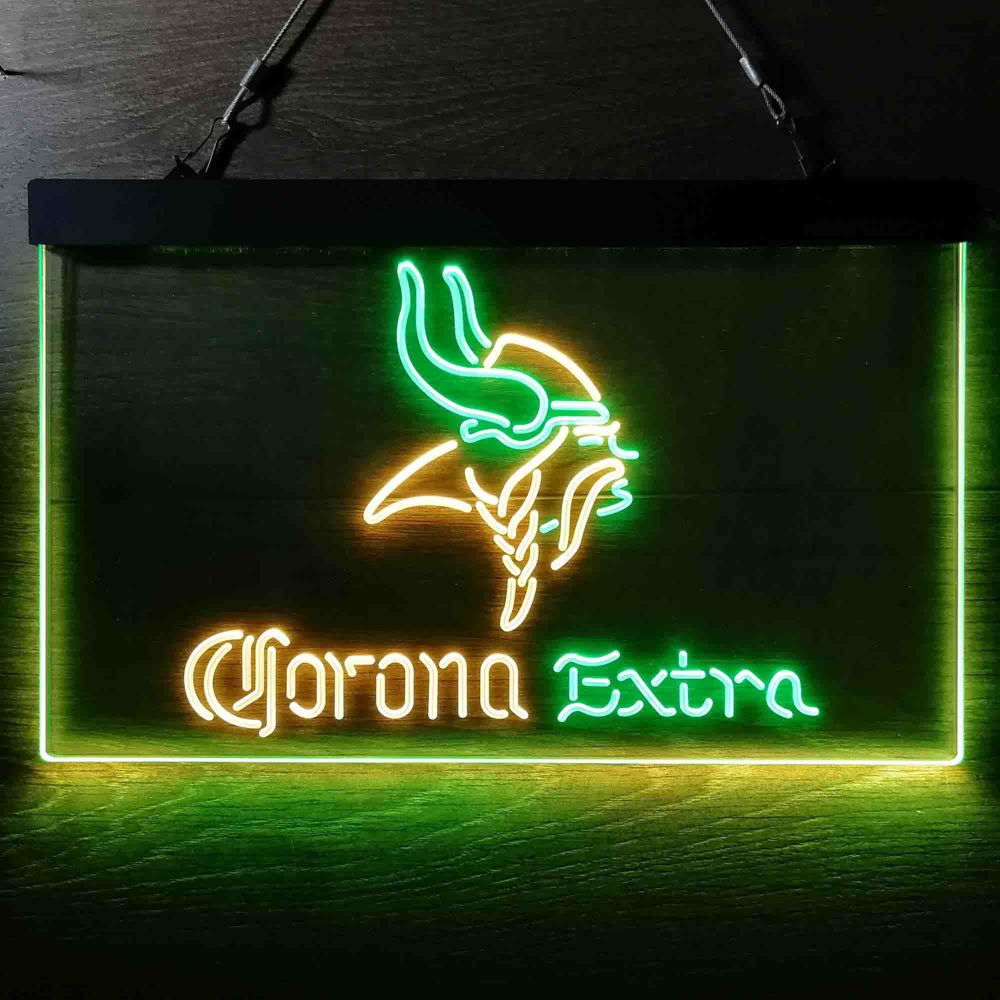 Minnesota Vikings Corona Extra Neon-Like LED Sign - Image 12