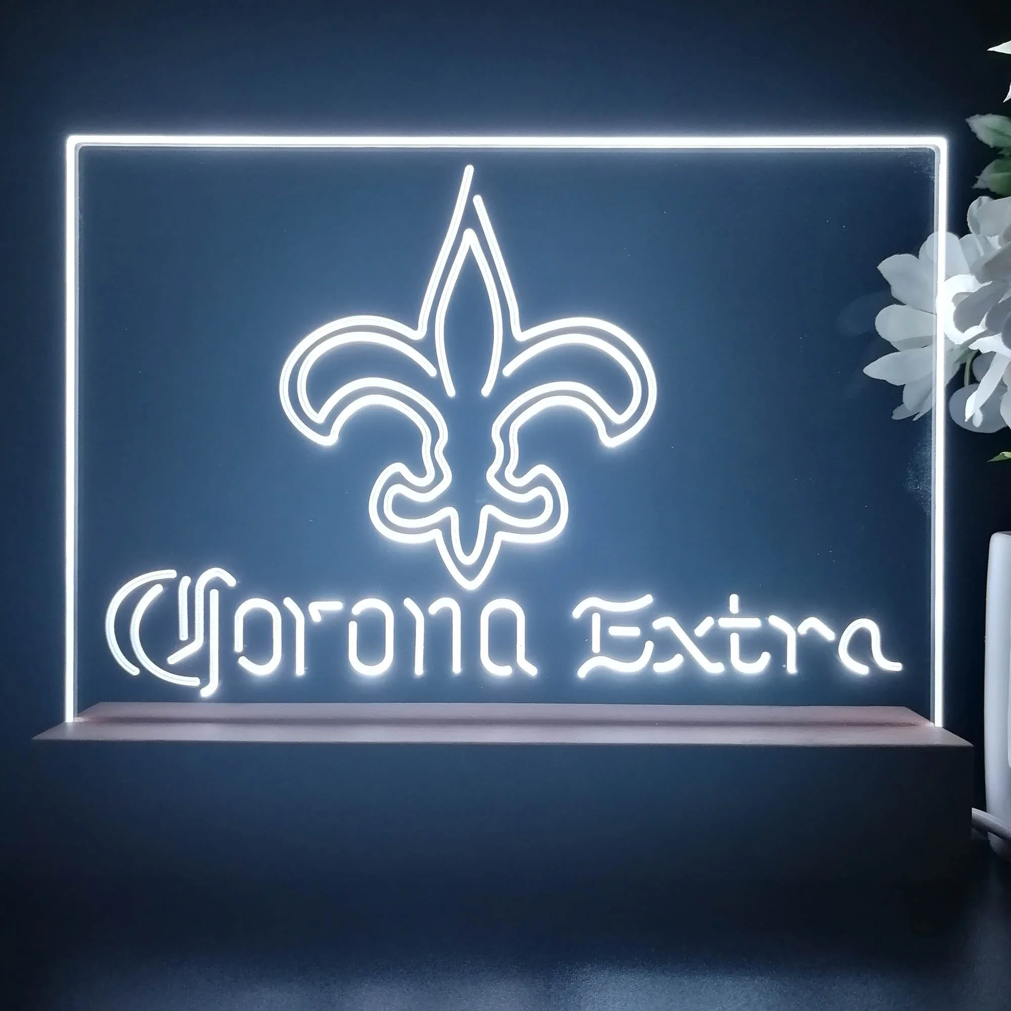 Corona Extra Bar New Orleans Saints Est. 1967 Night Light Pub Bar Lamp - Image 3