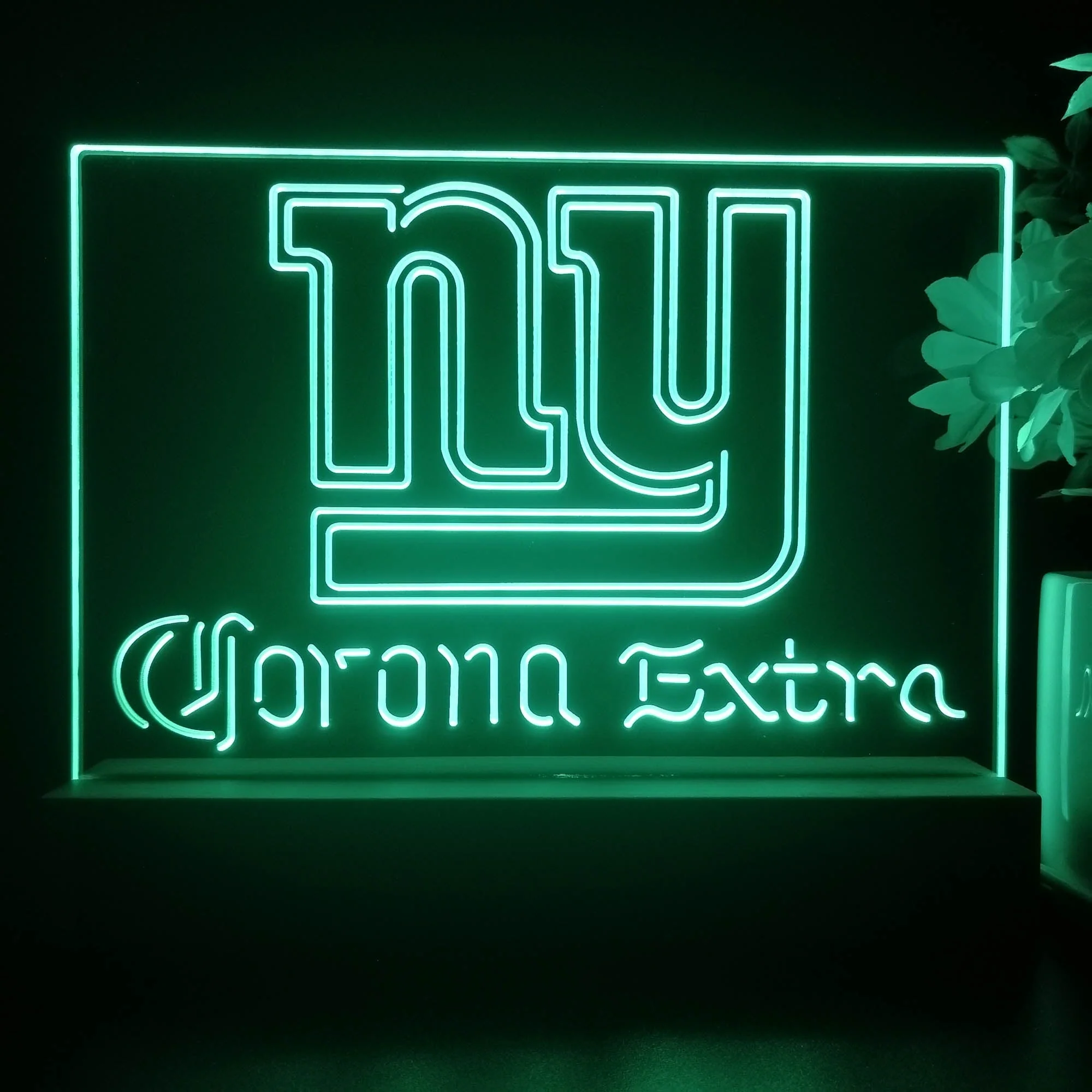 Corona Extra Bar New York Giants Est. 1925 Night Light Pub Bar Lamp - Image 4