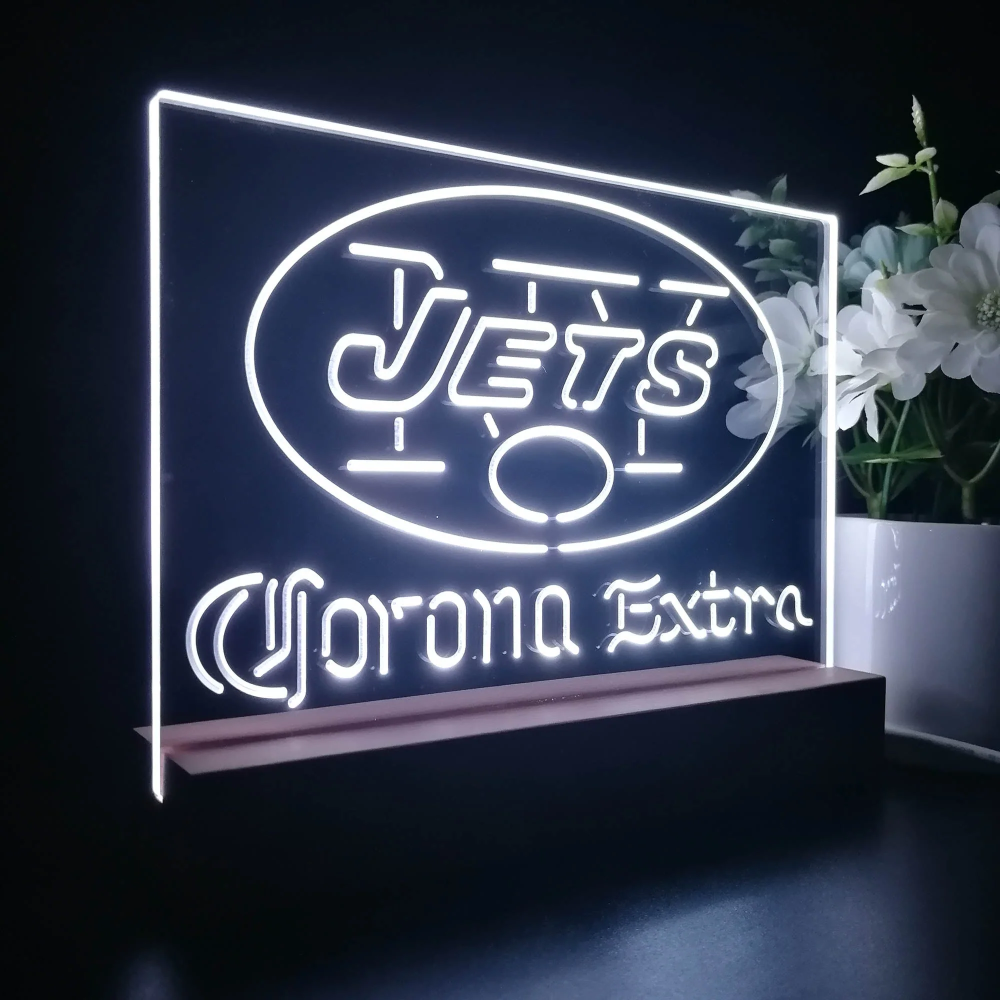 Corona Extra Bar New York Jets Est. 1960 Night Light Pub Bar Lamp - Image 5