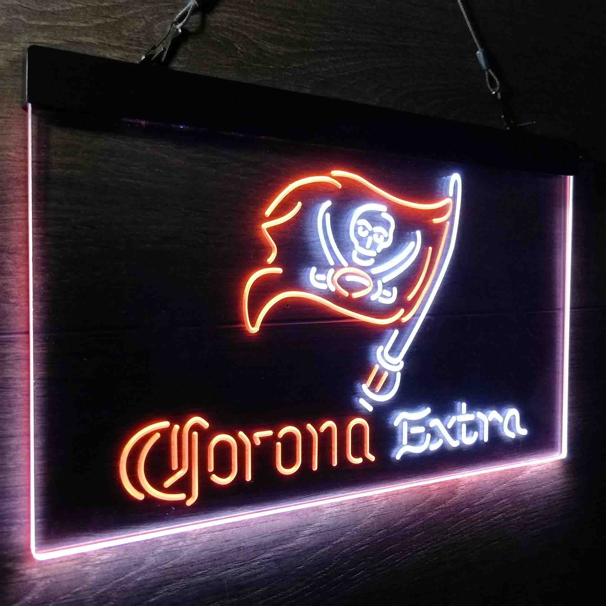 Tampa Bay Buccaneers Corona Extra Bar NeonLED Sign - Image 16