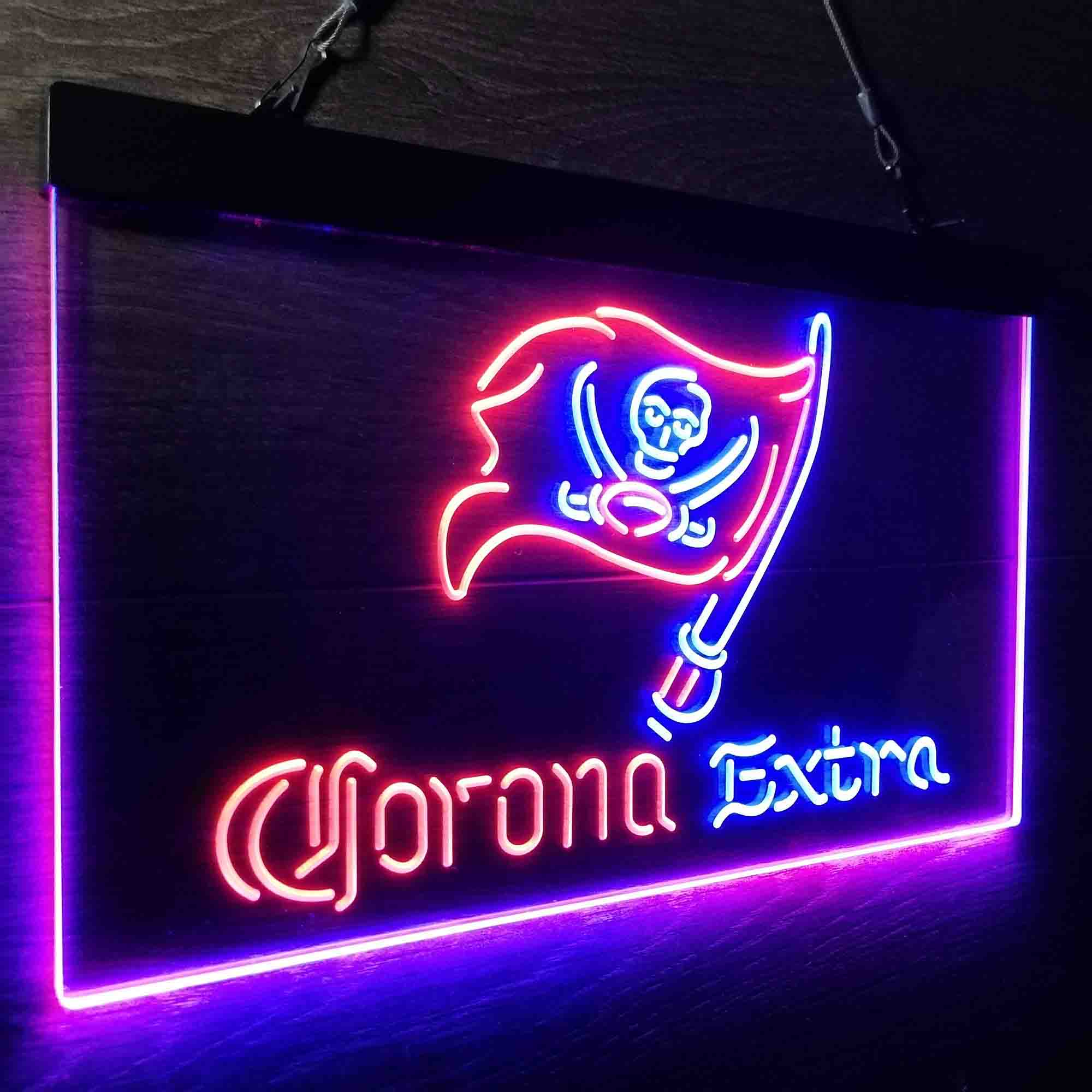 Tampa Bay Buccaneers Corona Extra Bar NeonLED Sign - Image 19