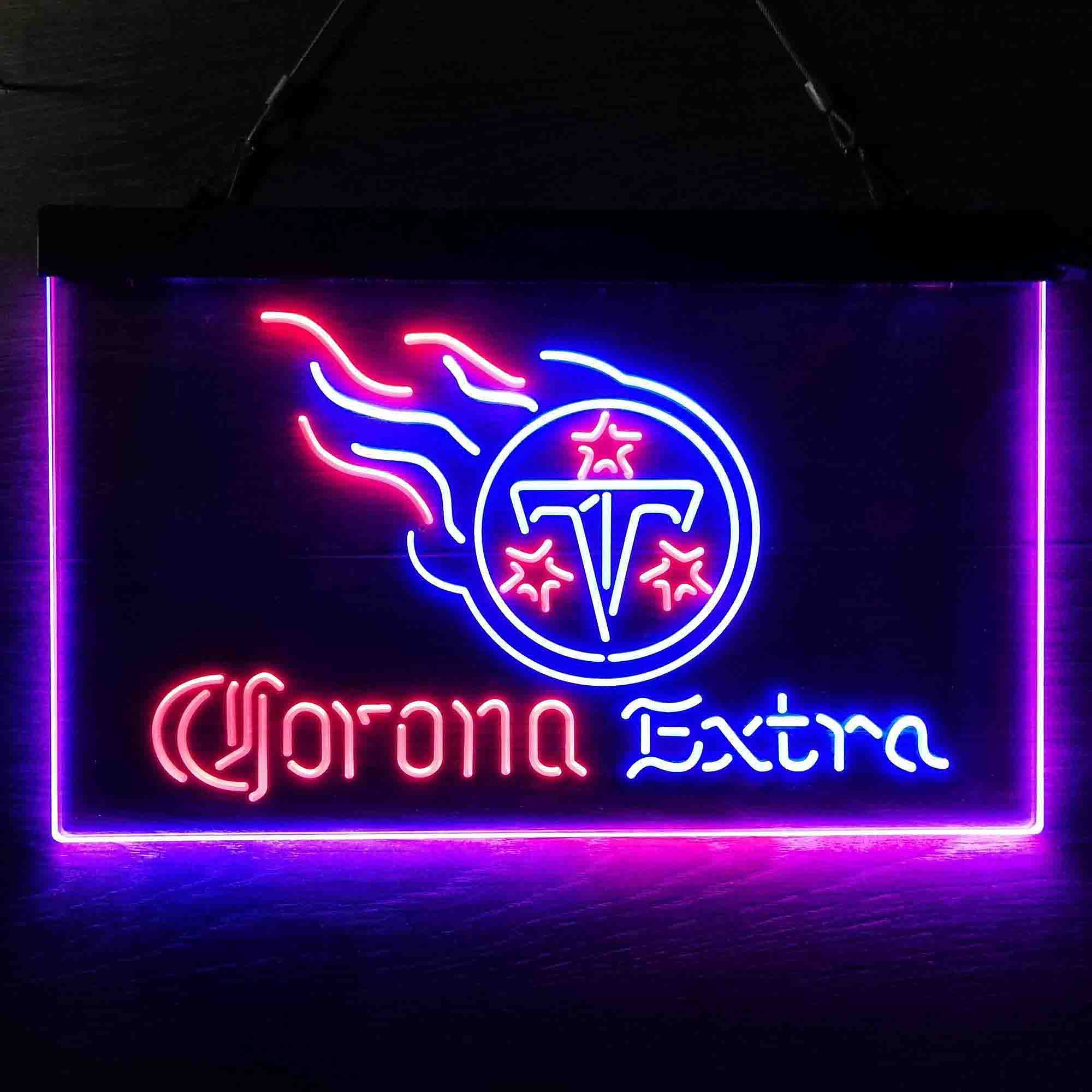 Tennessee Titans Corona Extra Bar Neon-Like LED Sign - Image 10