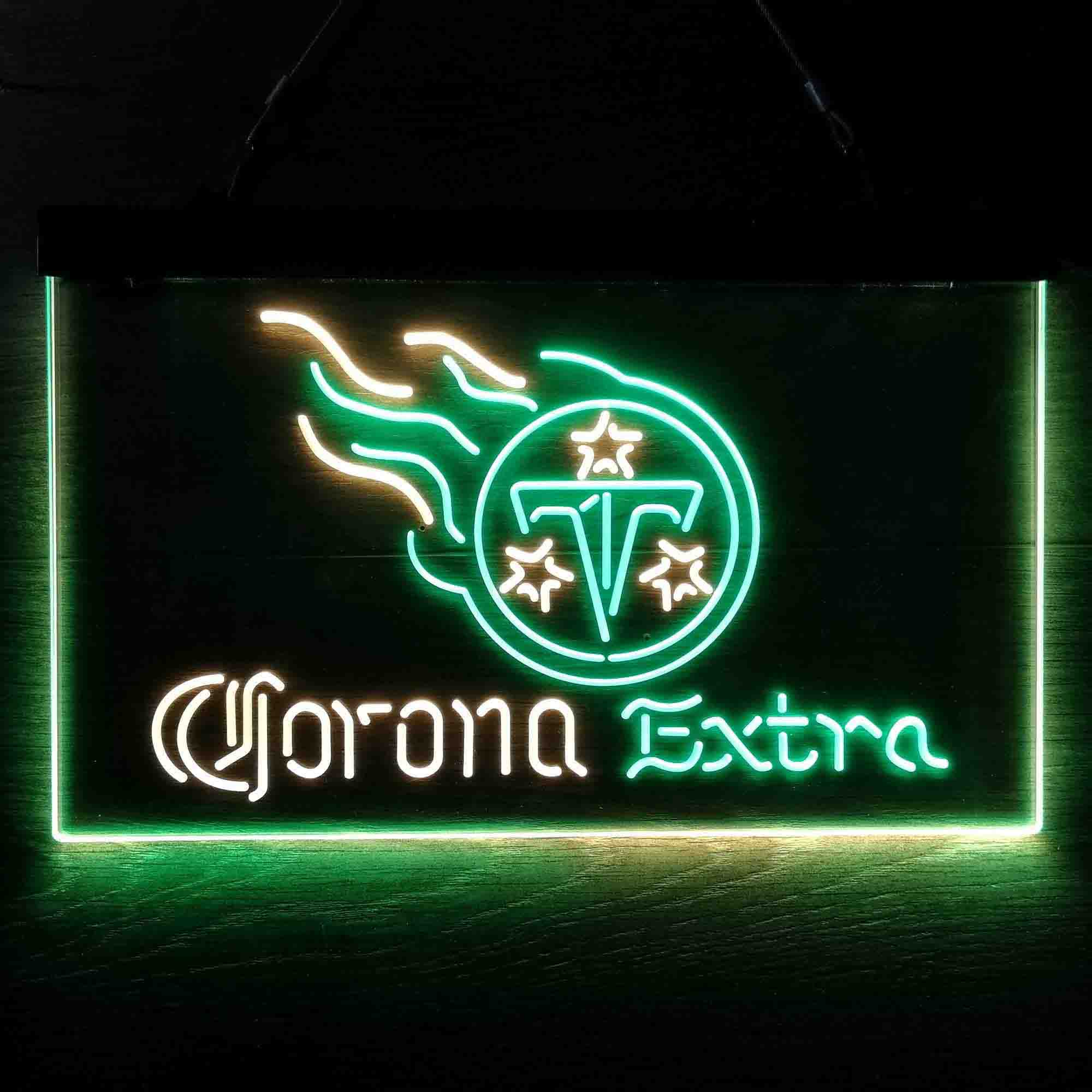 Tennessee Titans Corona Extra Bar Neon-Like LED Sign - Image 11