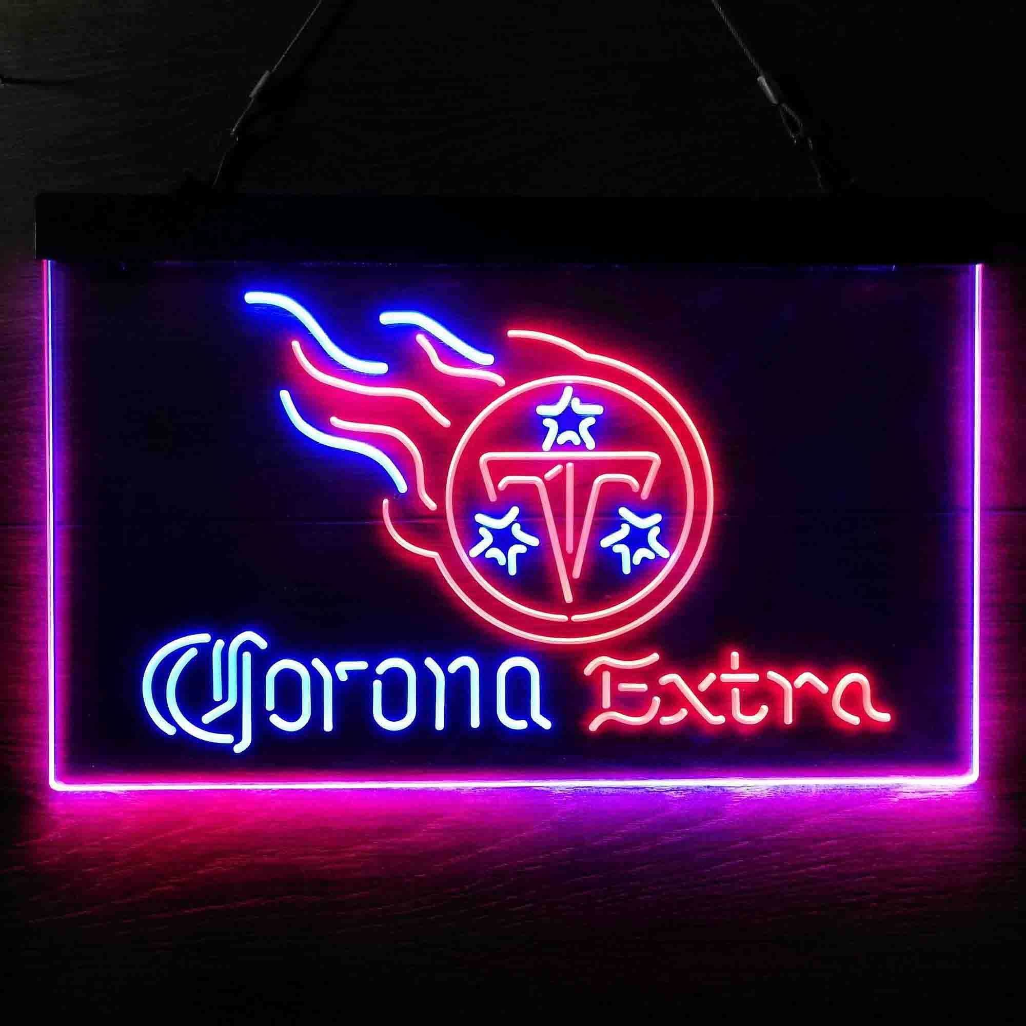 Tennessee Titans Corona Extra Bar Neon-Like LED Sign - Image 12