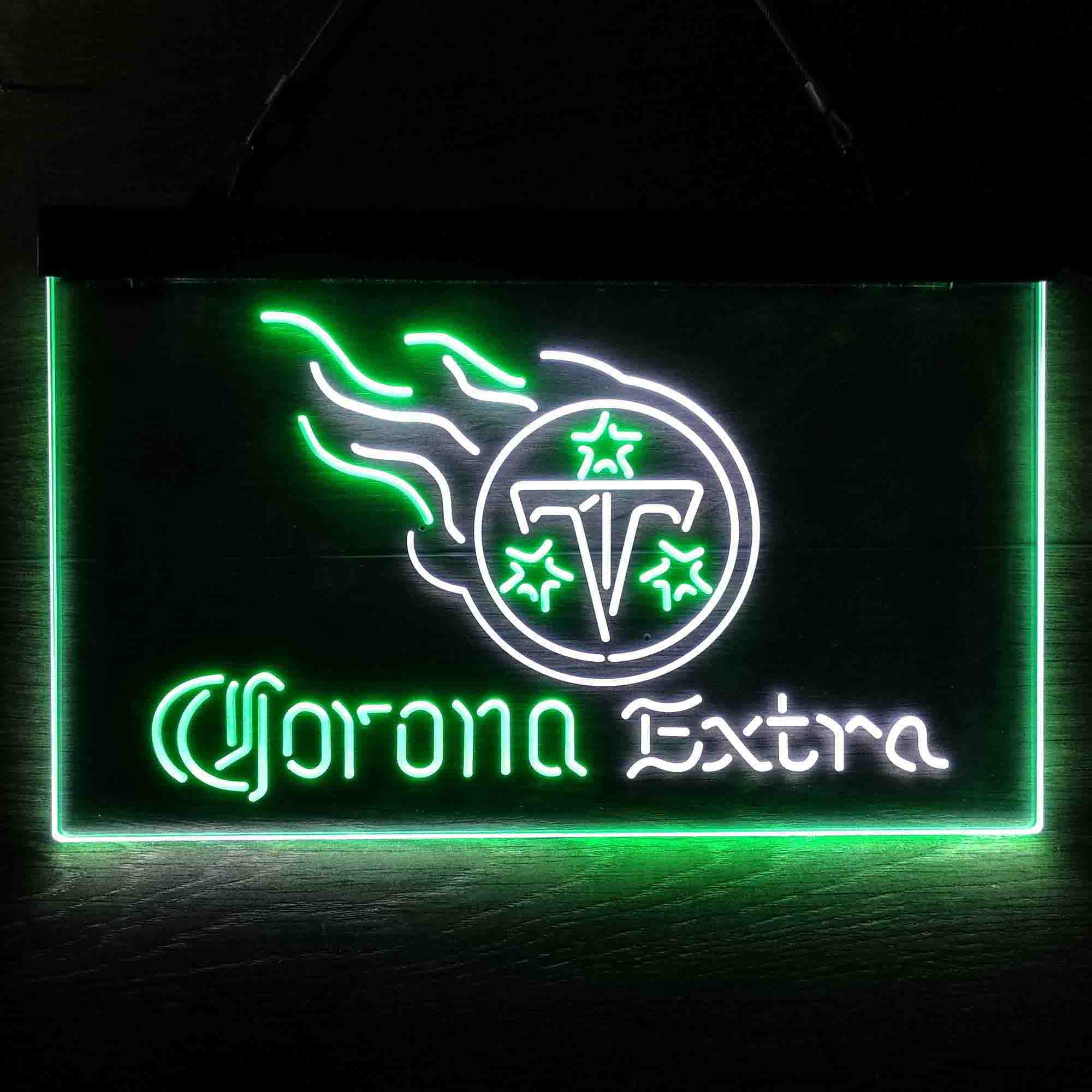 Tennessee Titans Corona Extra Bar Neon-Like LED Sign - Image 13