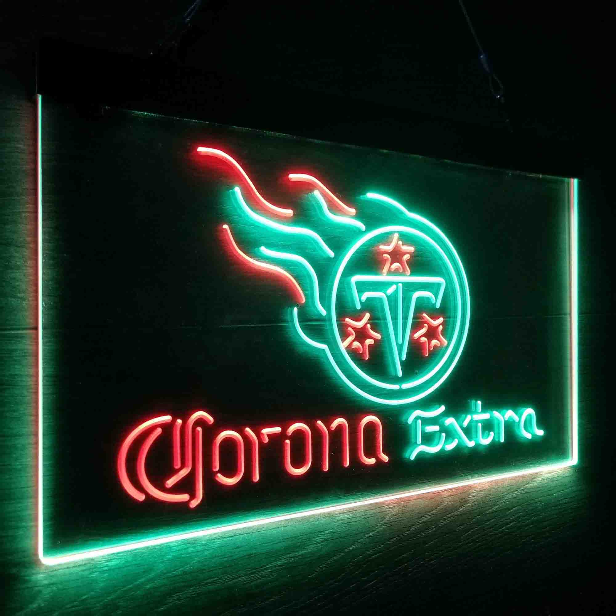 Tennessee Titans Corona Extra Bar Neon-Like LED Sign - Image 22