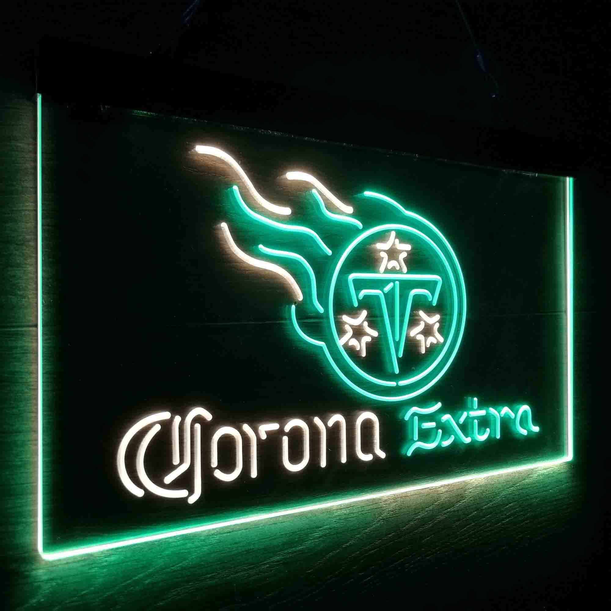 Tennessee Titans Corona Extra Bar Neon-Like LED Sign - Image 24