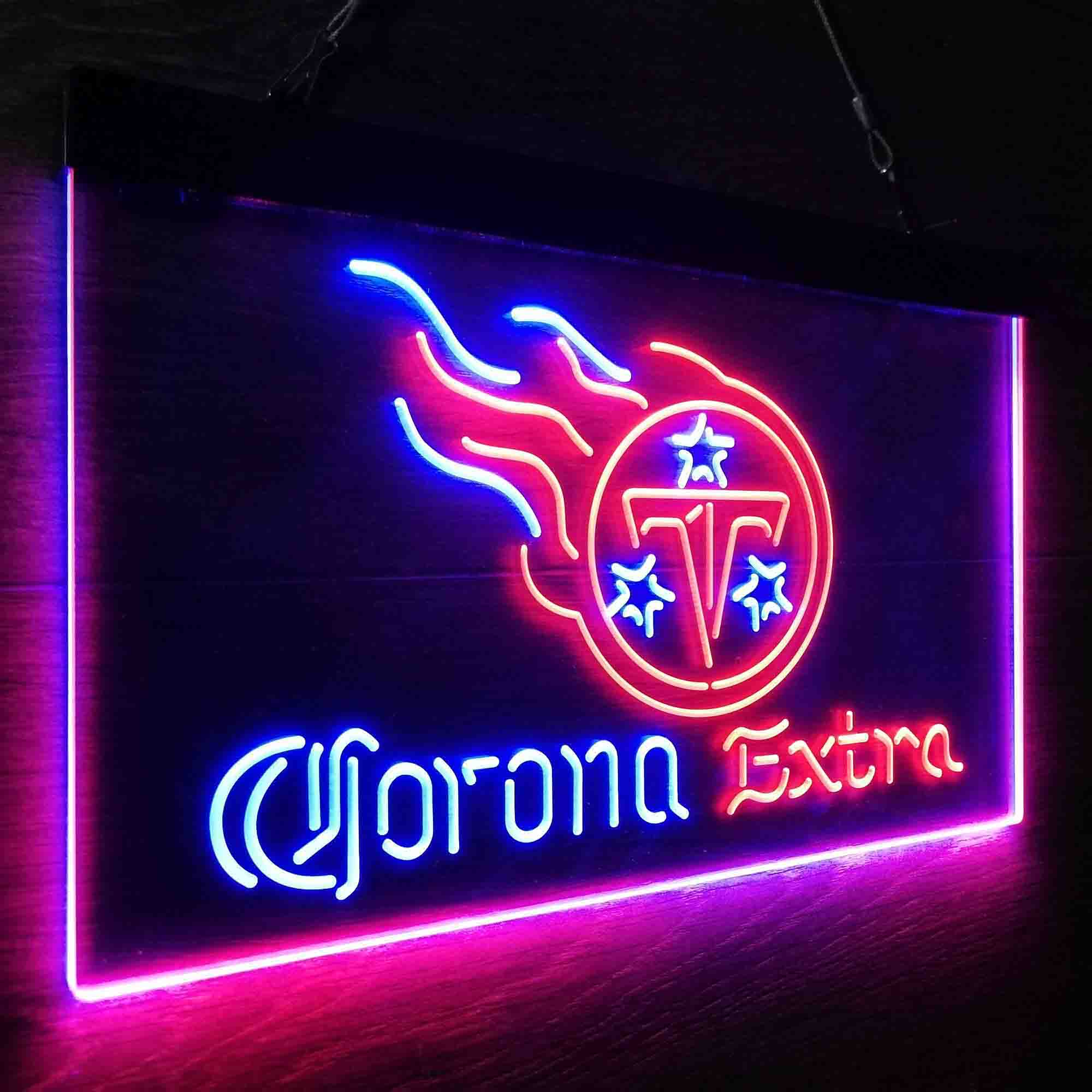 Tennessee Titans Corona Extra Bar Neon-Like LED Sign - Image 25