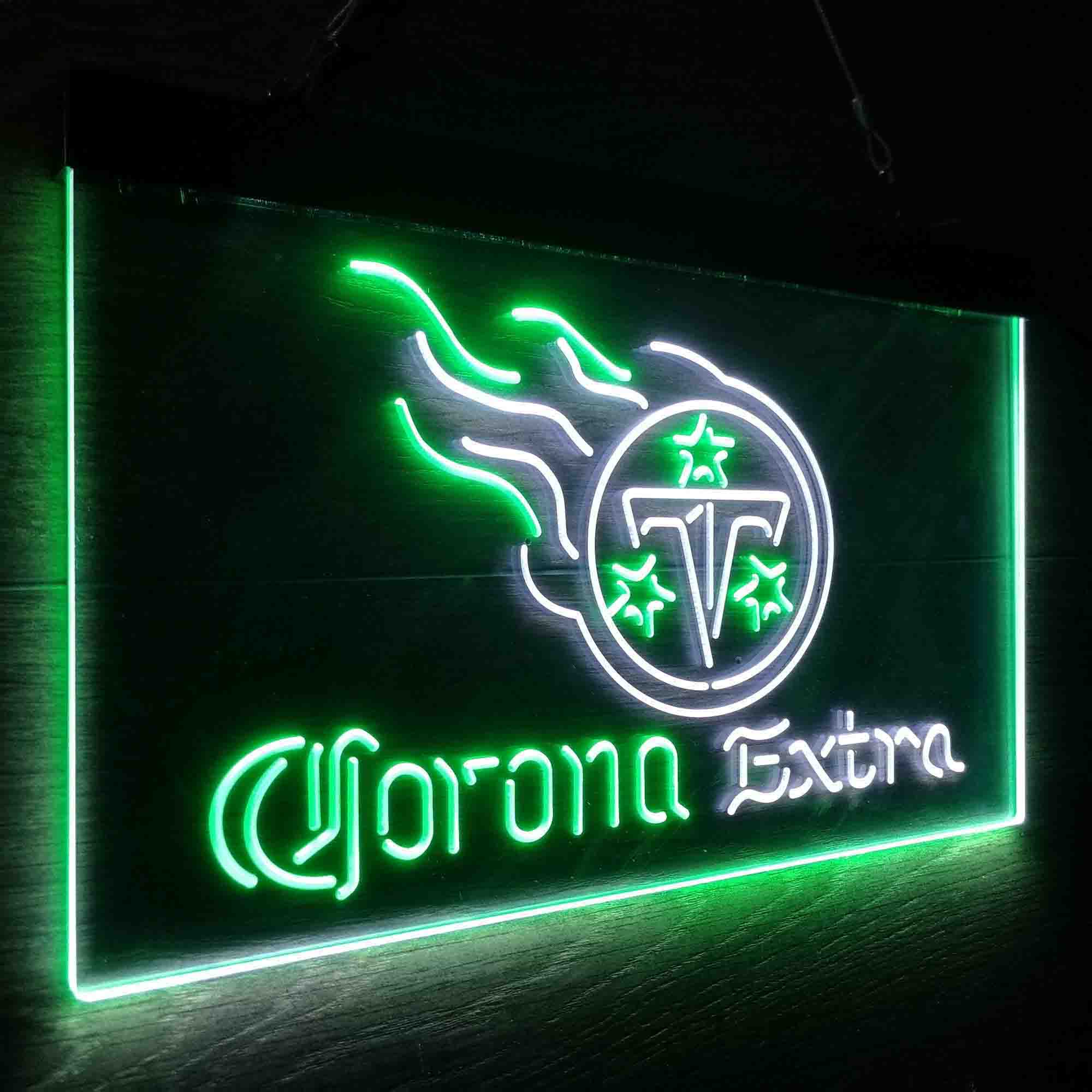 Tennessee Titans Corona Extra Bar Neon-Like LED Sign - Image 26