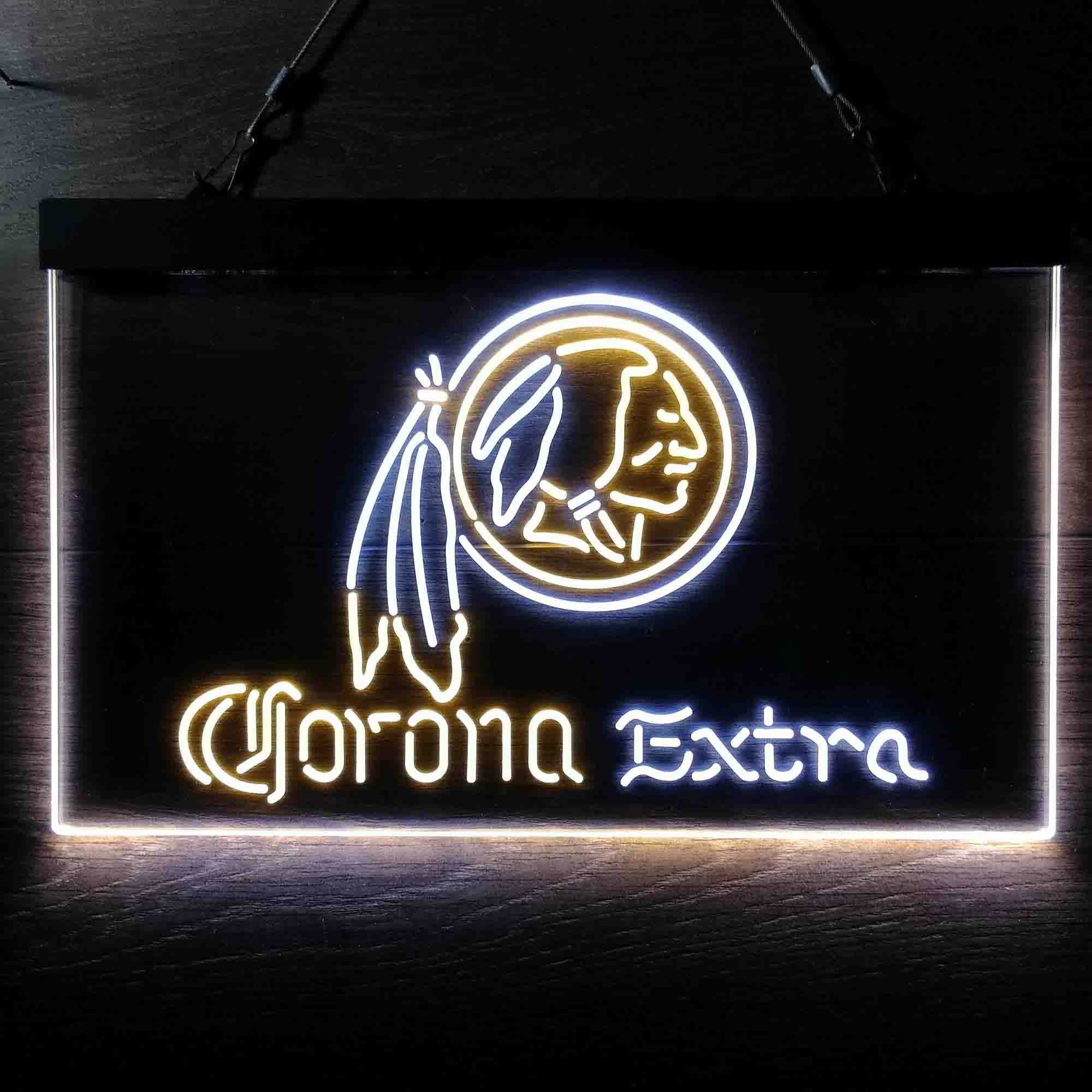Washington Corona Extra Bar Neon-Like LED Sign