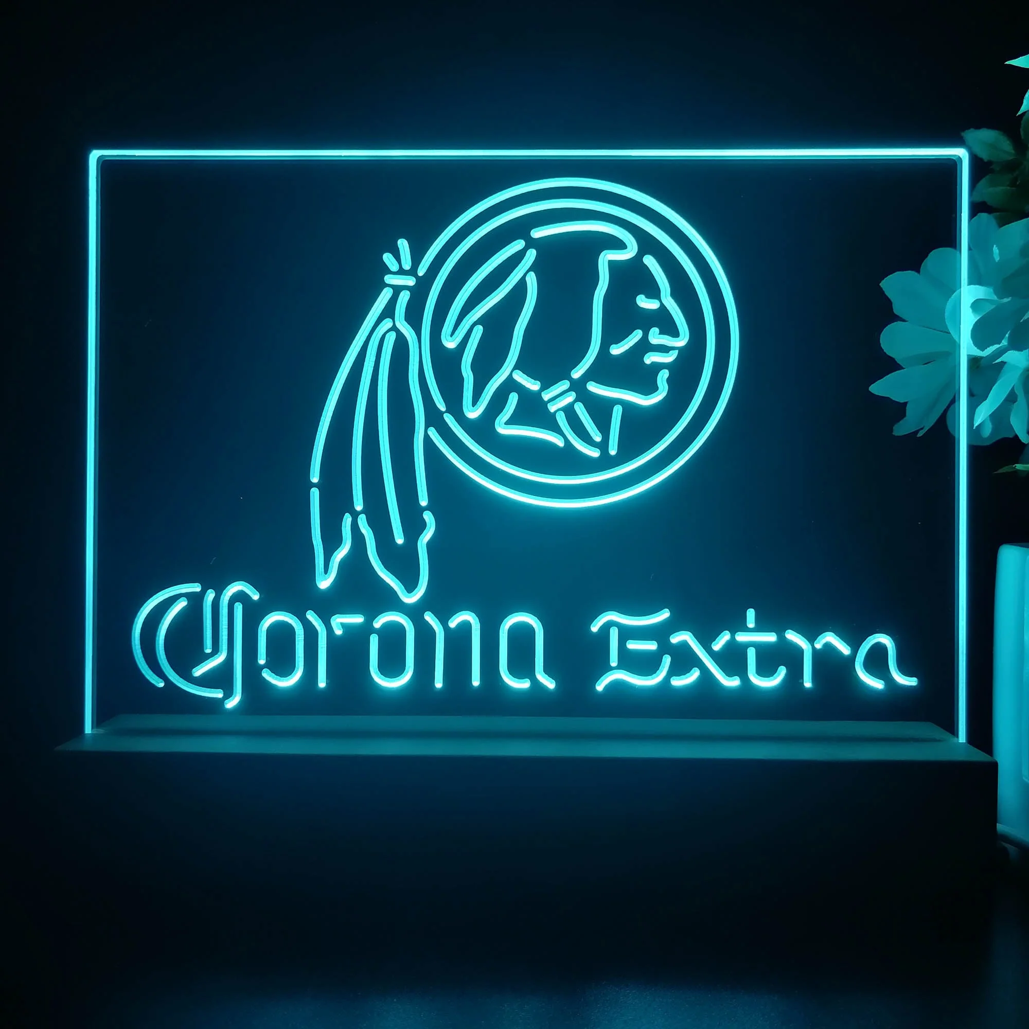 Corona Extra Bar Washington Est. 1932 Night Light Pub Bar Lamp - Image 3