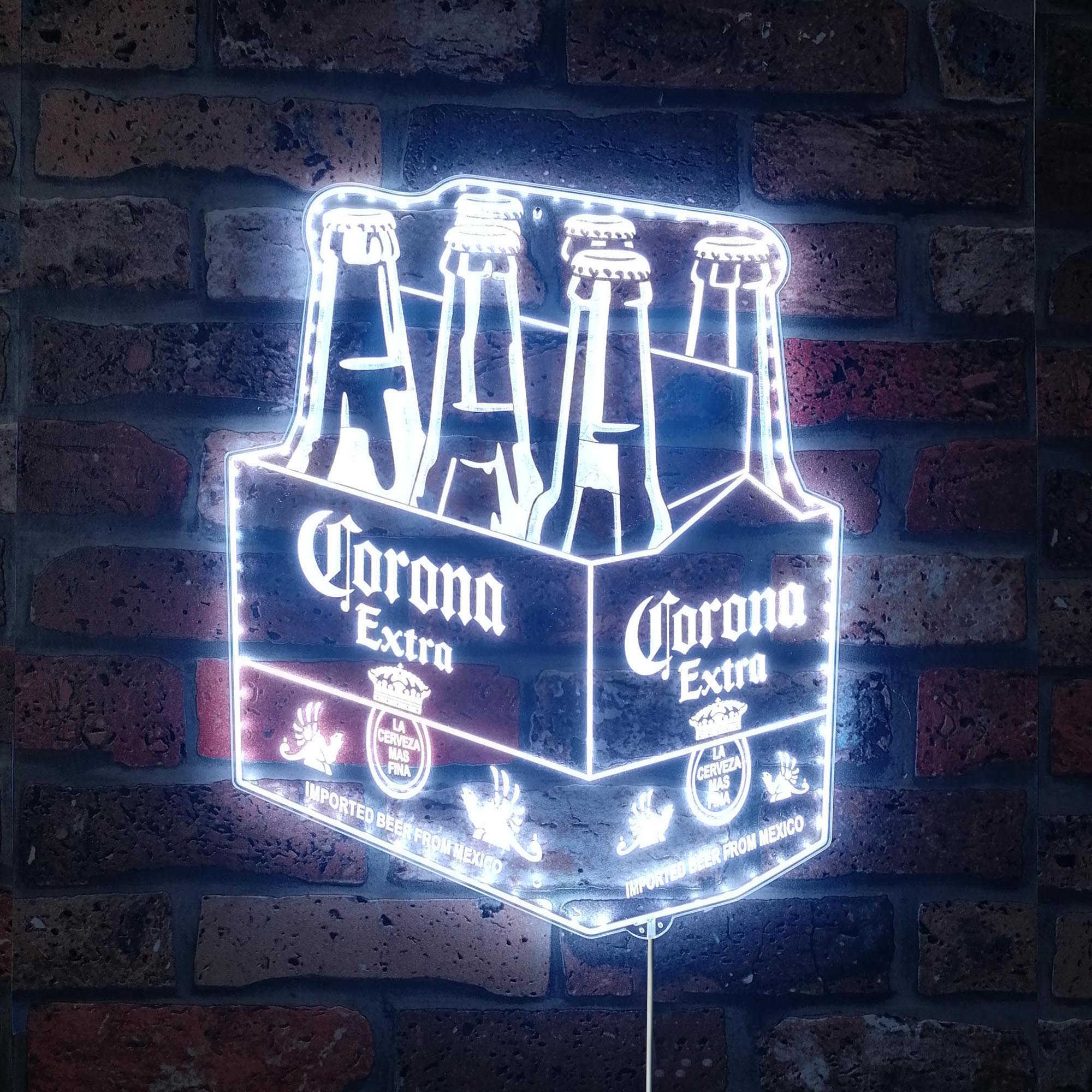 Corona Extra Neon LED Sign with Dynamic RGB Colors - Image 5