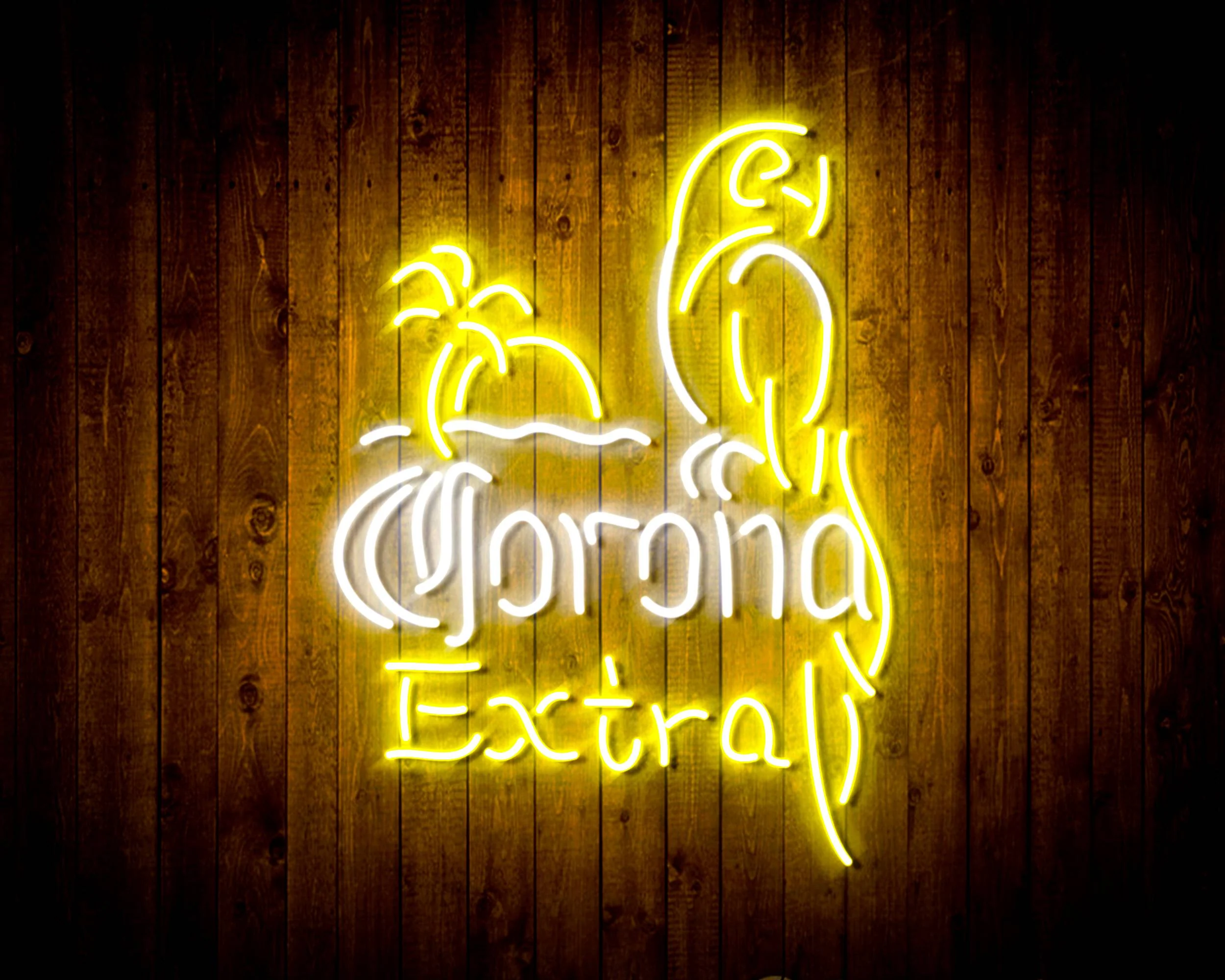 Corona Extra Parrot Handmade Neon Flex LED Sign - Image 18