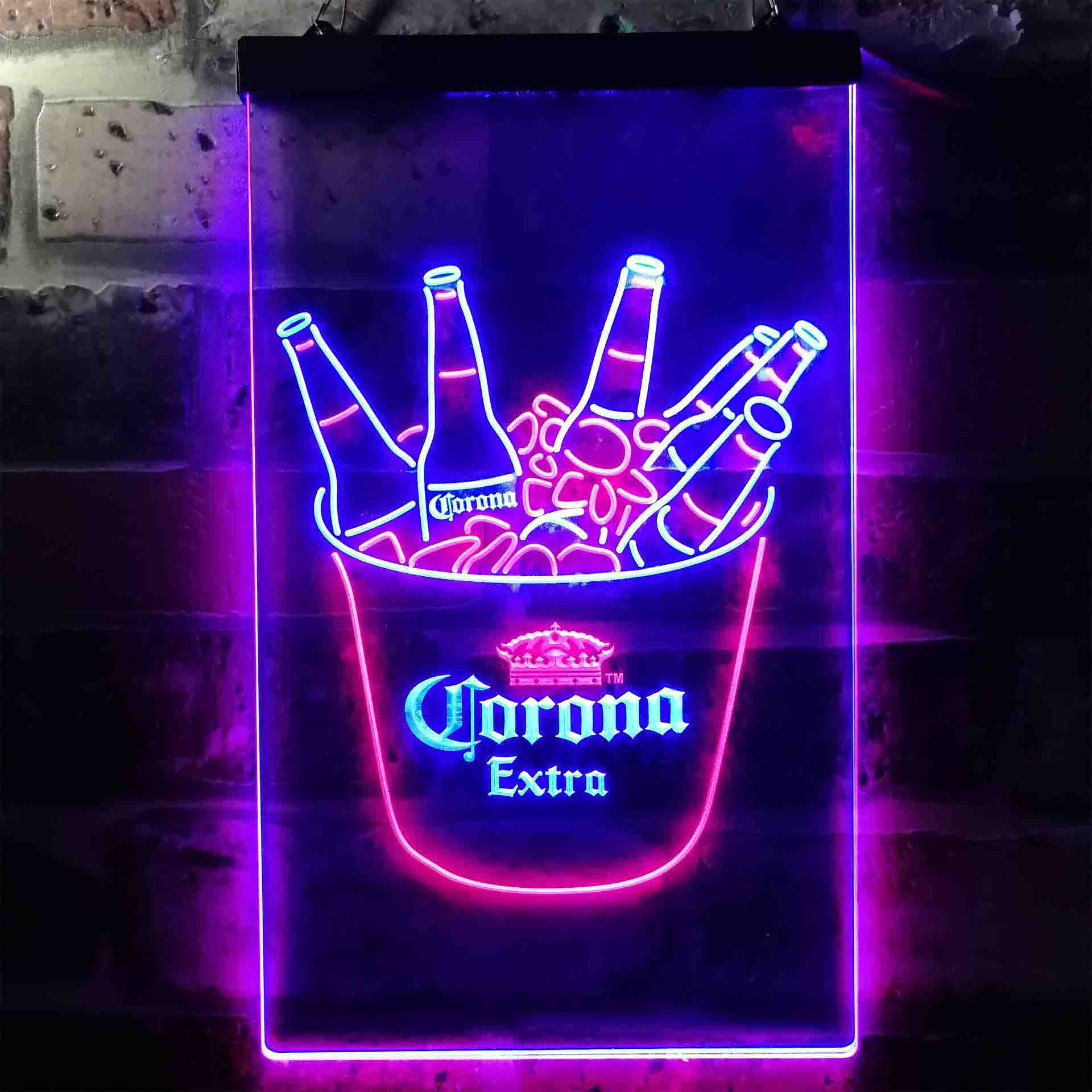 Corona Ice Bucket Beer Neon-Like LED Sign - Image 9