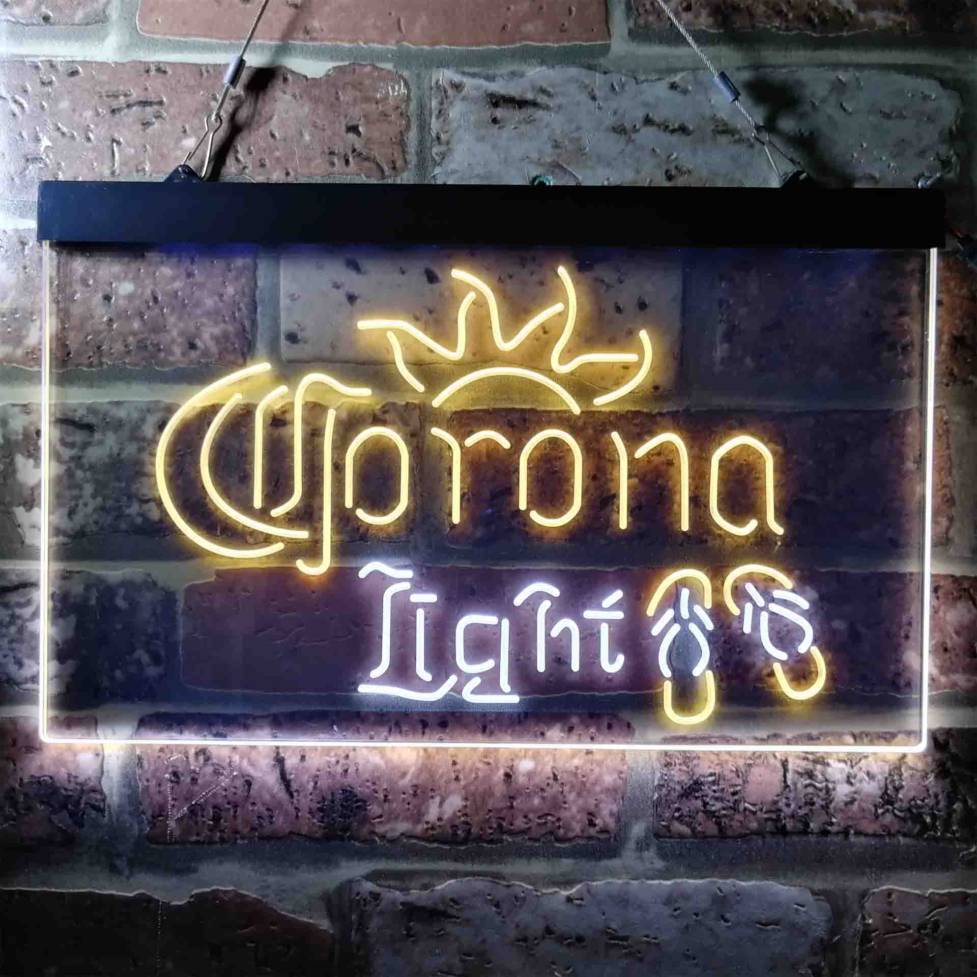 Corona Light Flip Flop Beach Neon-Like LED Sign - Image 8