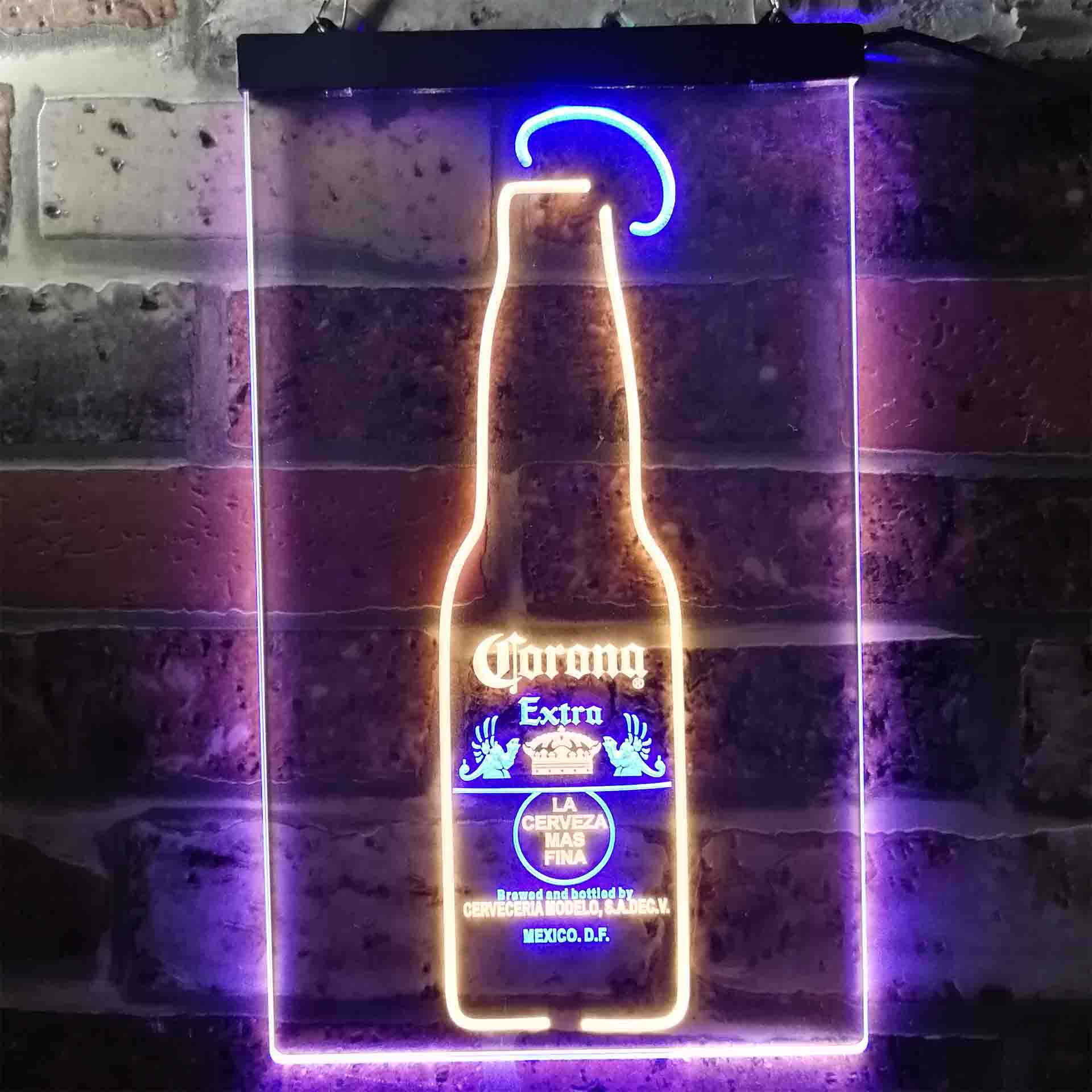 Corona Lime Lemon Bottle Home Bar Neon Light LED Sign - Image 12