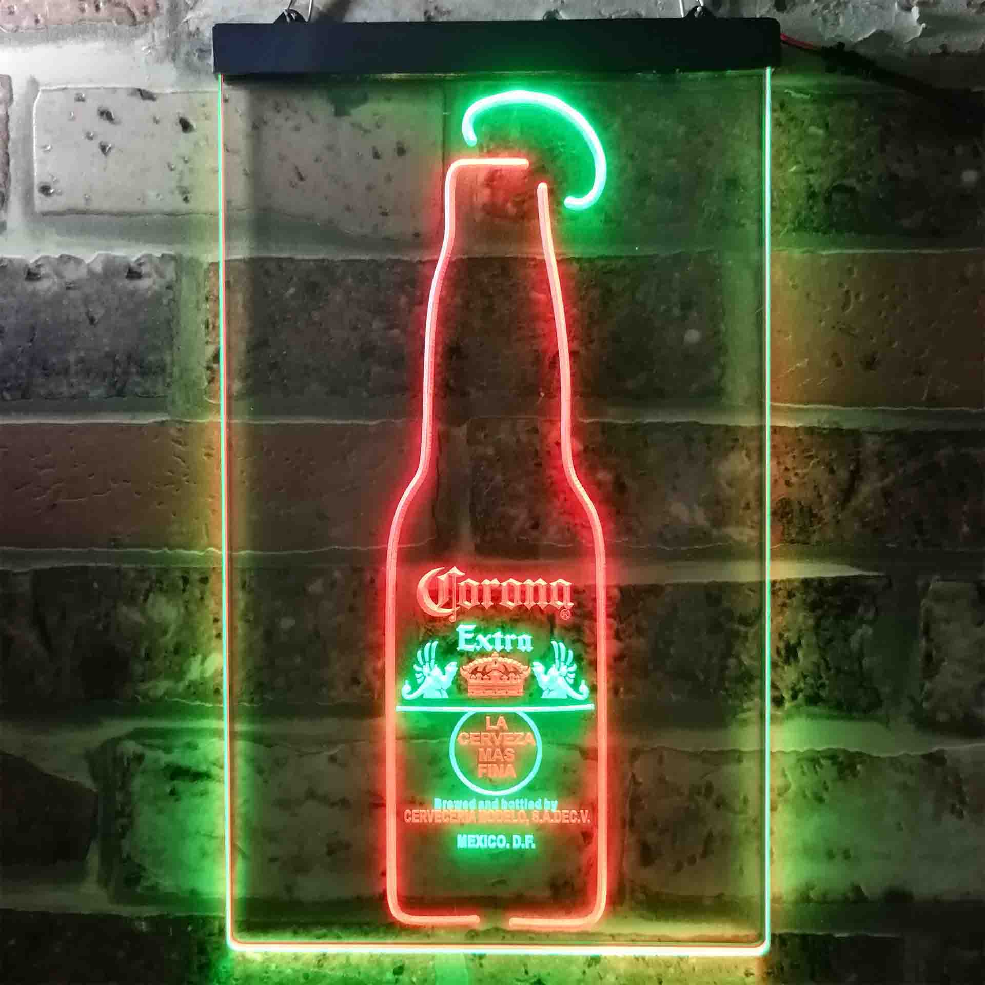Corona Lime Lemon Bottle Home Bar Neon Light LED Sign - Image 7