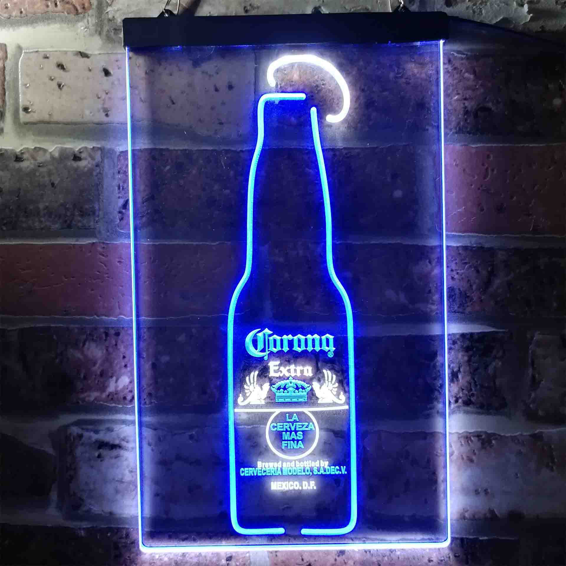 Corona Lime Lemon Bottle Home Bar Neon Light LED Sign - Image 9