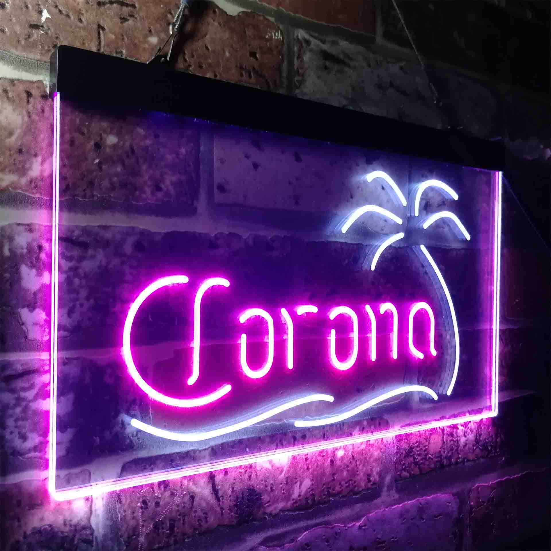 Corona Palm Tree Island Neon-Like LED Sign - Image 16