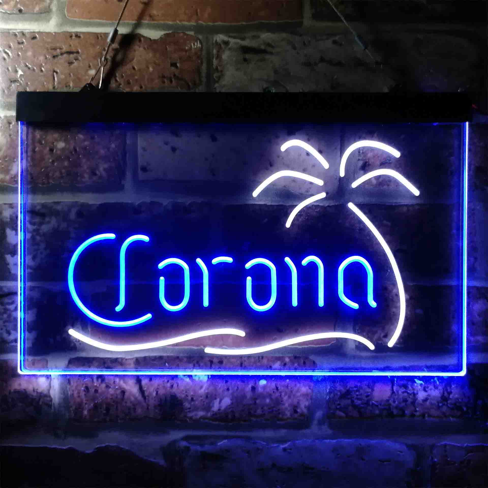 Corona Palm Tree Island Neon-Like LED Sign - Image 2